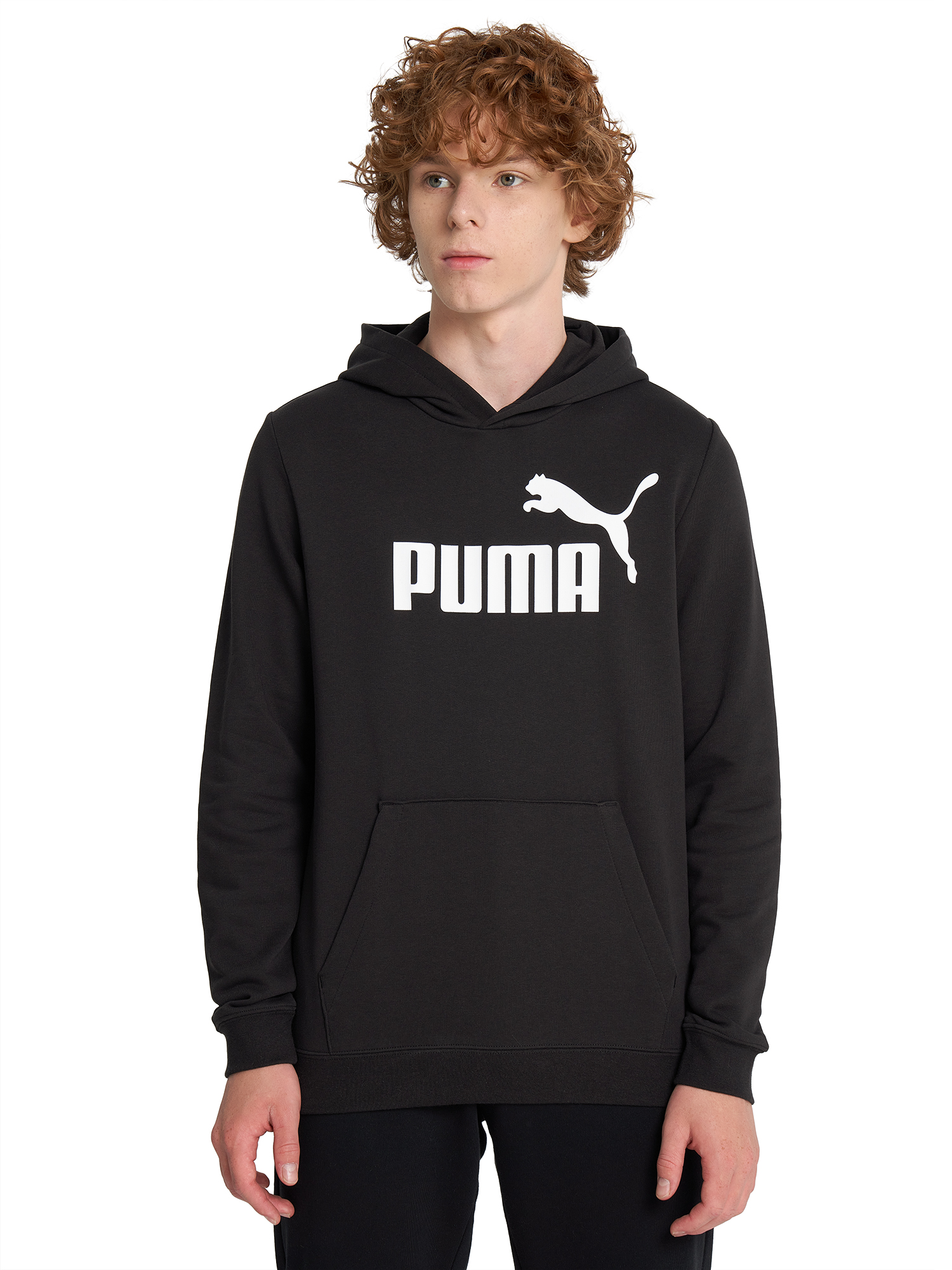 фото Худи для мальчиков puma ess, черный