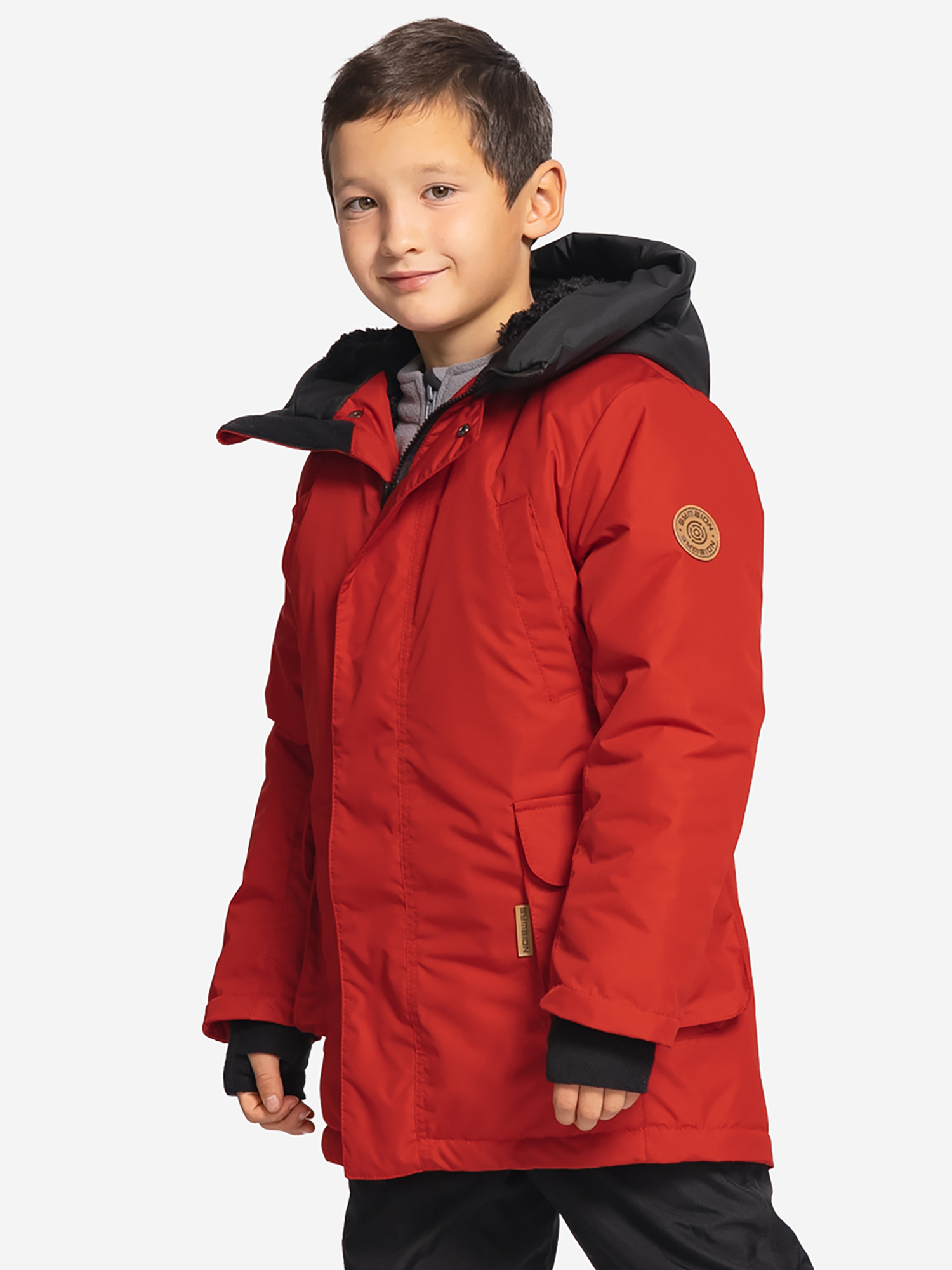 Изображение товара Утепленная мужская зимняя куртка Югра на меху SYMBION для детей