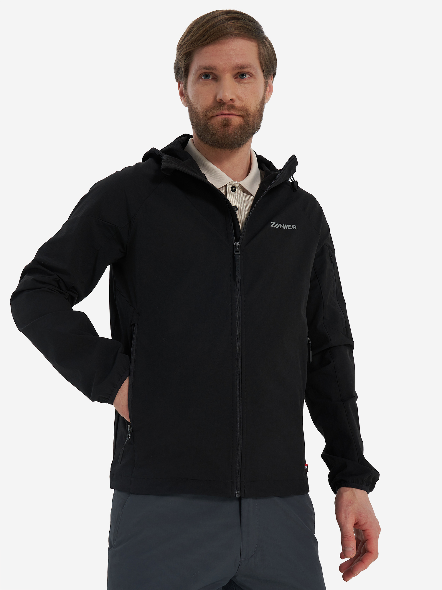 Изображение товара Мужская толстовка Zanier для походов и активного отдыха всесезонная