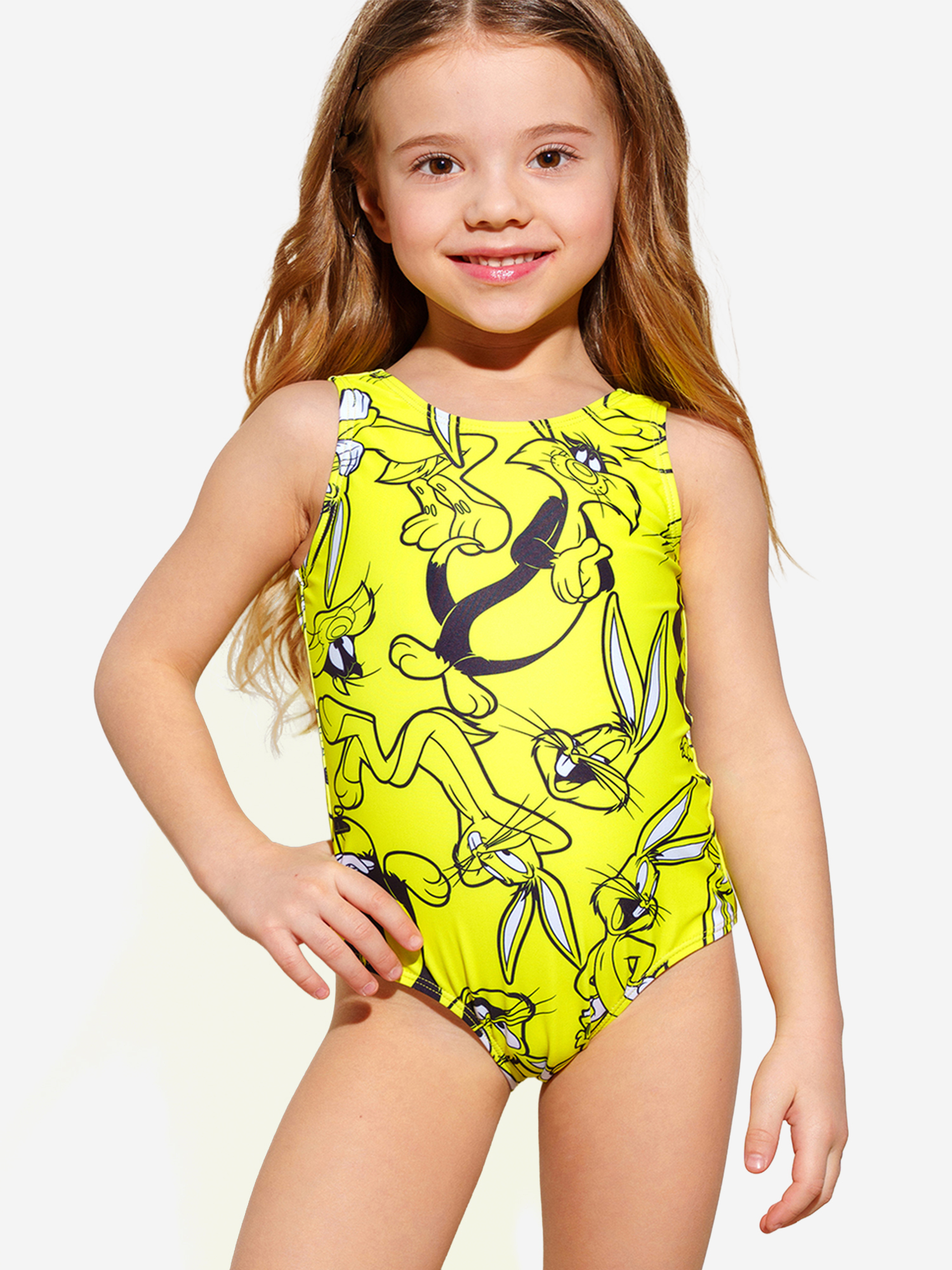 Изображение товара Купальник для девочек Playtoday для плавания и отдыха всесезонный