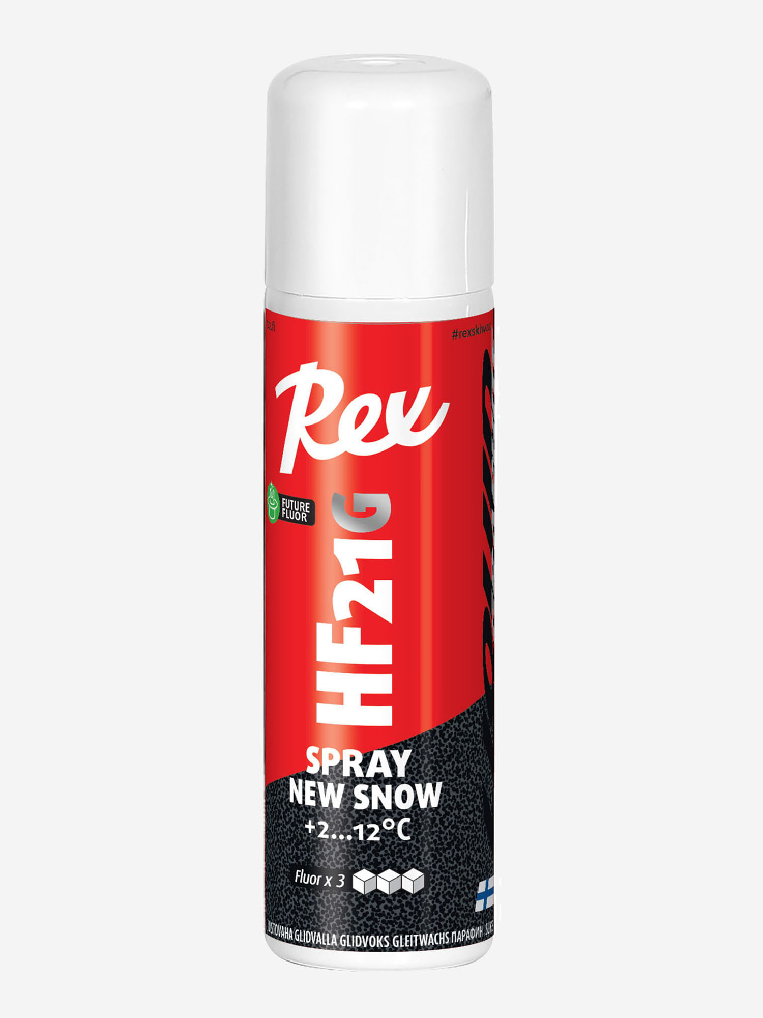 

Жидкий парафин REX HF21 Graphite Spray, +2С…-12C, 150 мл, Красный
