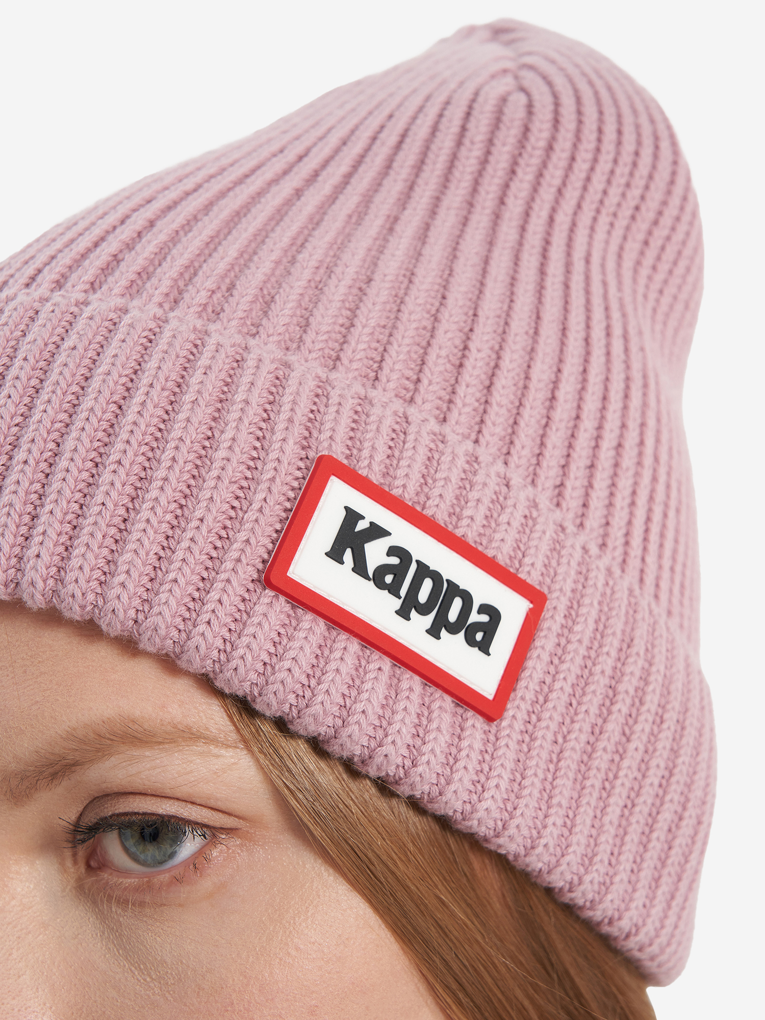 фото Шапка kappa, розовый