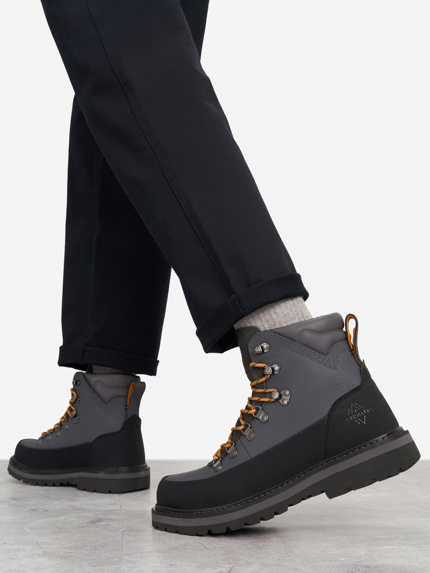 Ботинки утепленные мужские Cordillero Azurite Rv, серый, арт. 28642