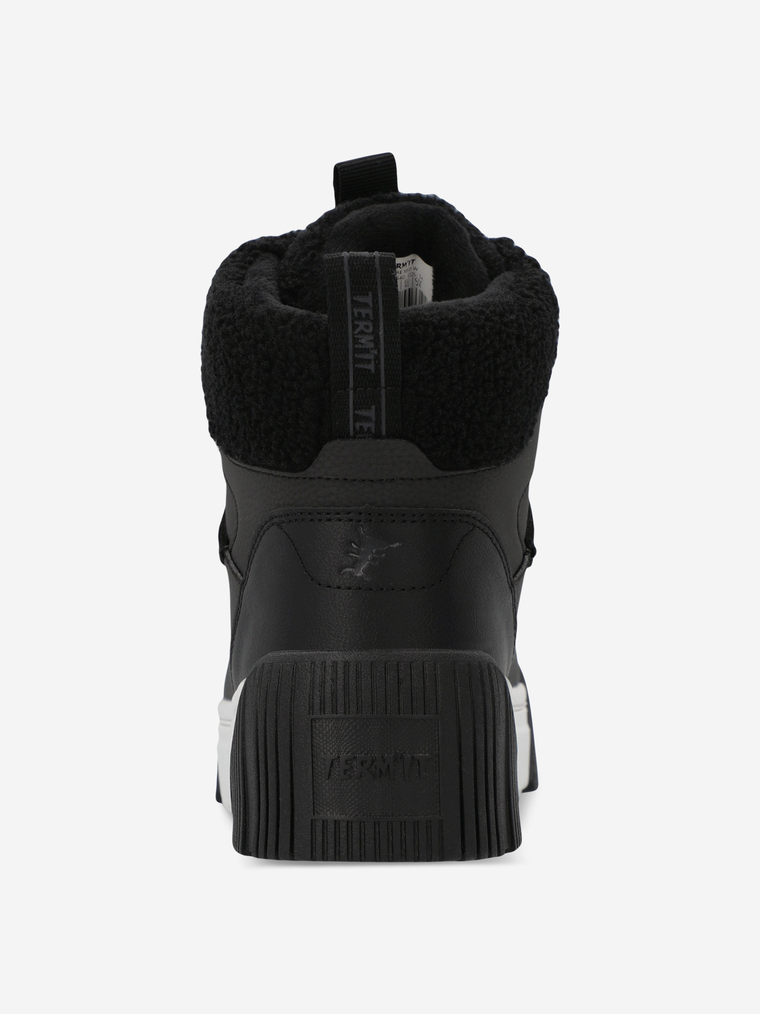 фото Кеды утепленные женские termit future mid, черный