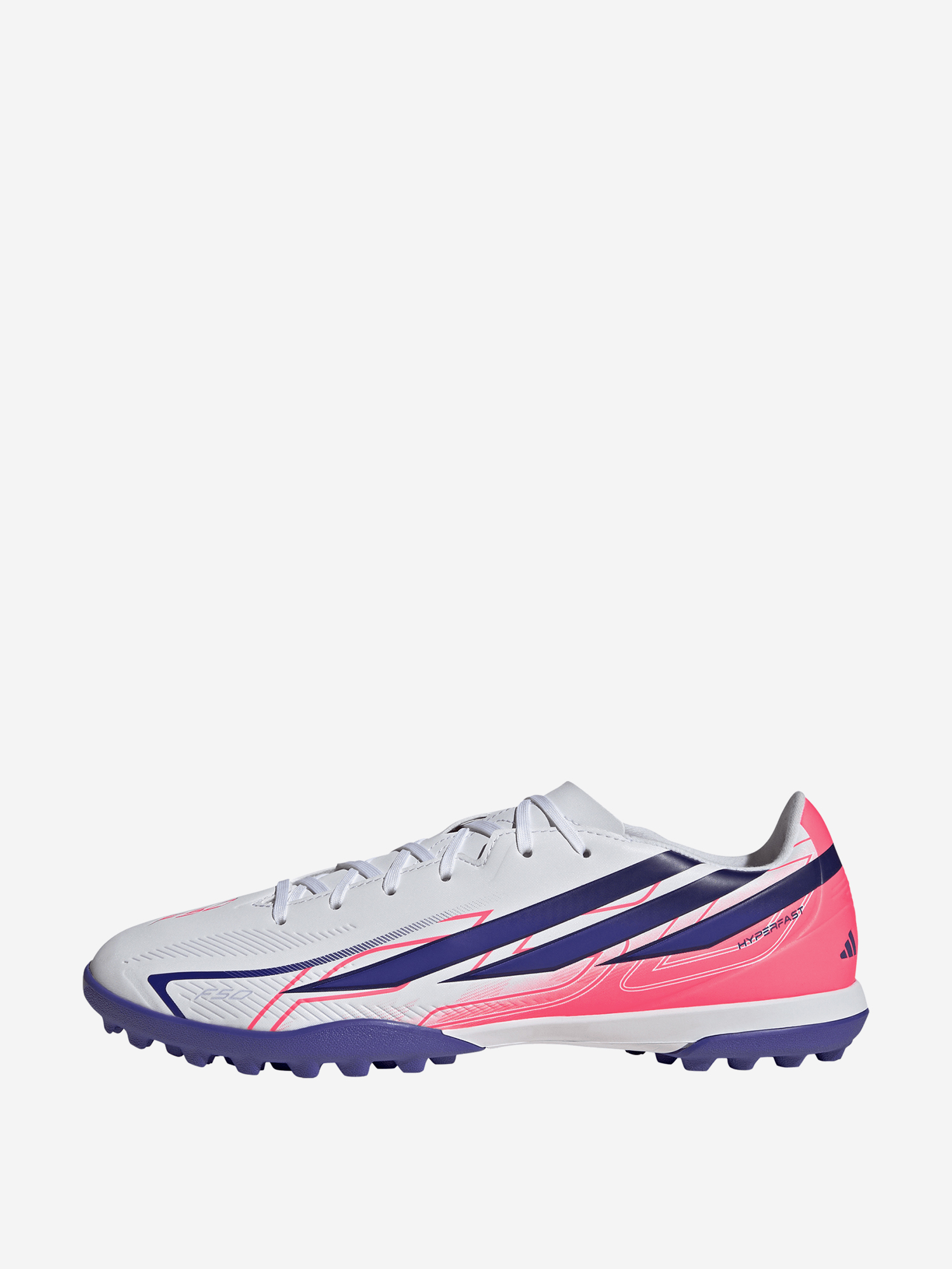 Бутсы мужские adidas F50 Hyperfast Club Tf, Белый