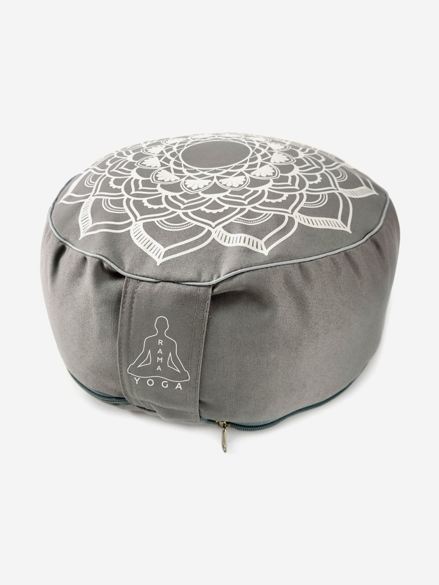 

Подушка для медитации Мандала серый BODHI, Серый