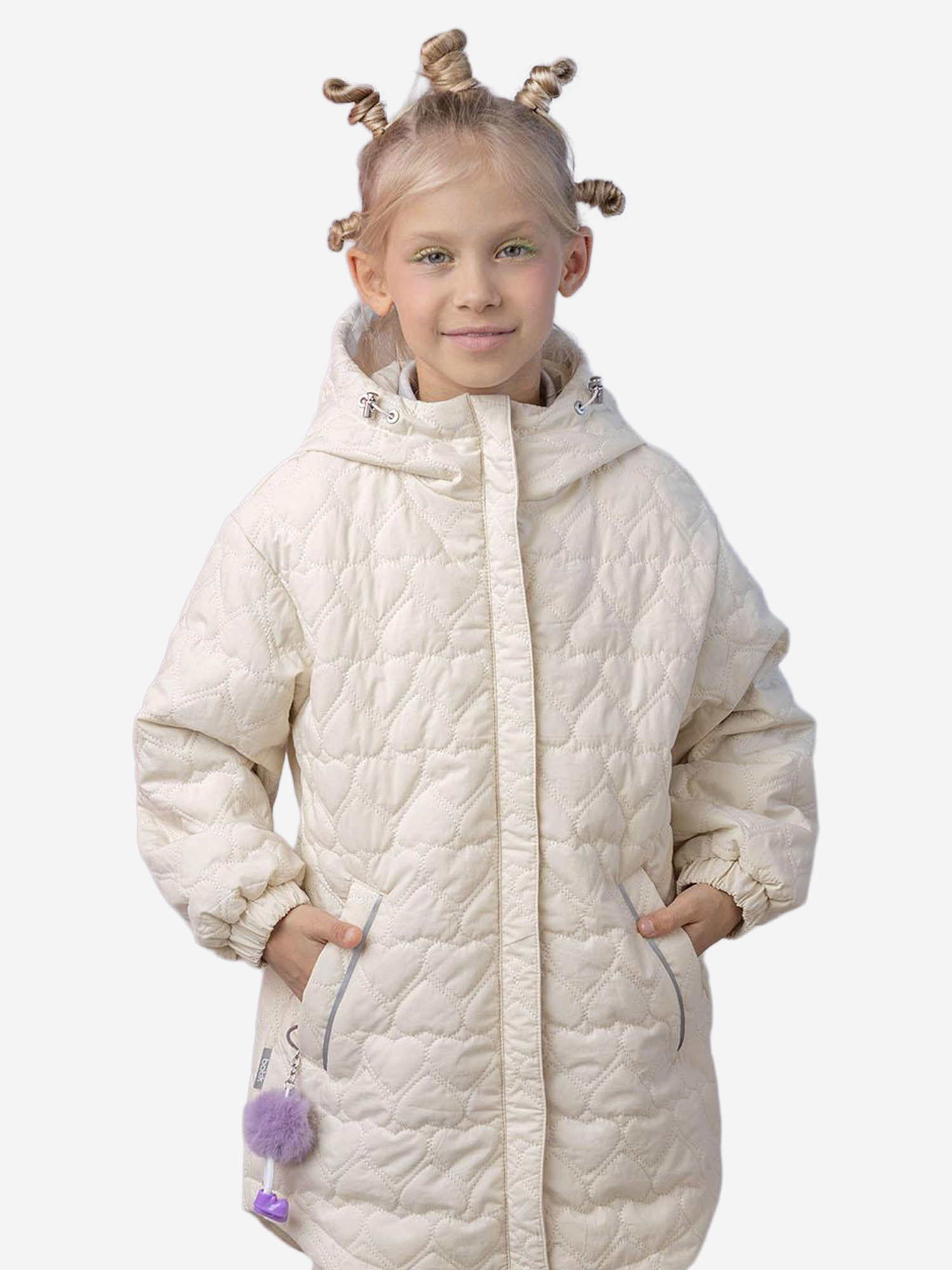 Изображение товара Парка для девочки batik Ялин бежевый