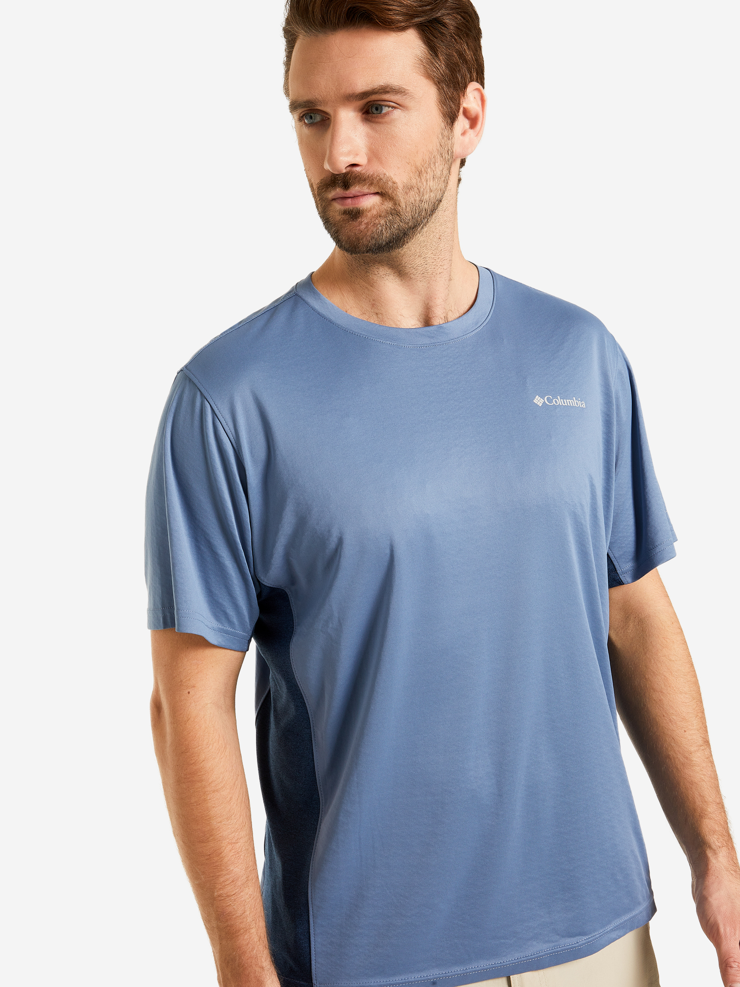 

Футболка мужская Columbia M Zero Ice Cirro-Cool SS Shirt, Синий
