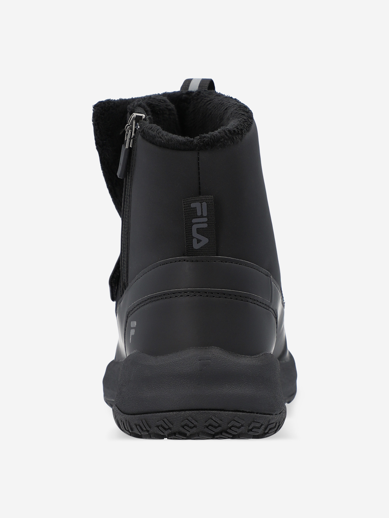 фото Кроссовки утепленные для девочек fila tornado mid, черный