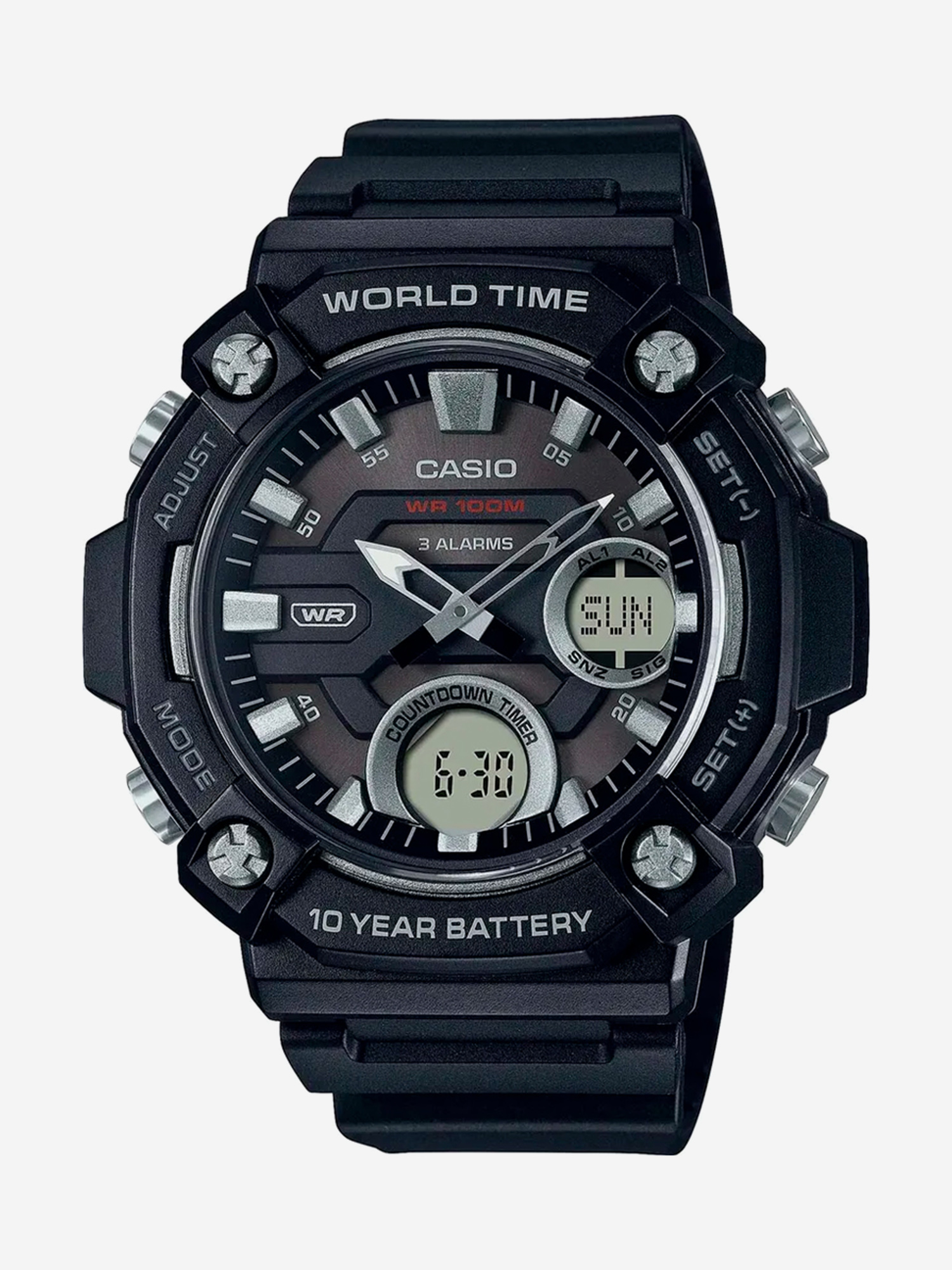 

Наручные часы Casio Collection AEQ-120W-1A, Черный