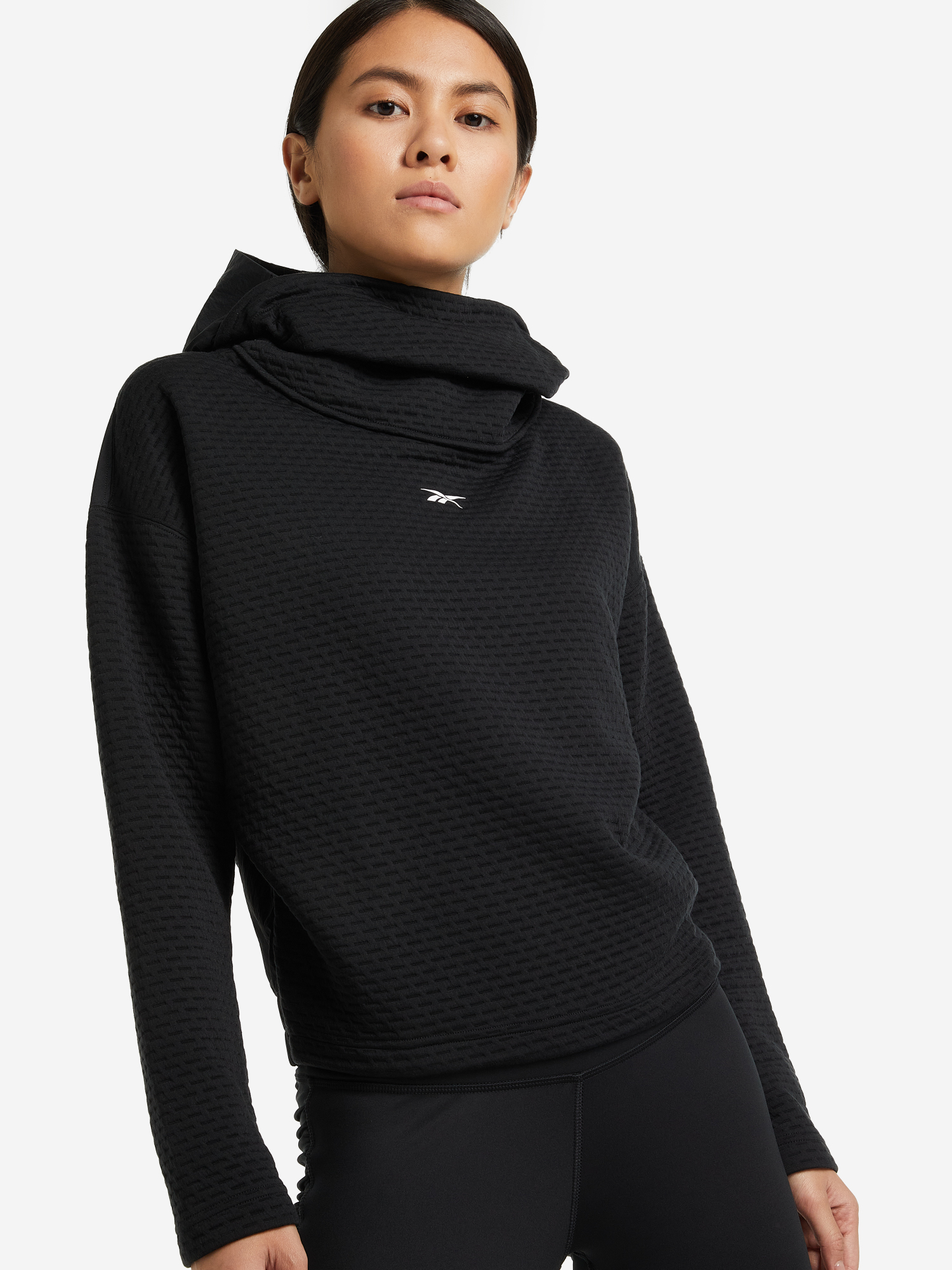 

Худи женская Reebok Thermowarm + Graphene, Черный
