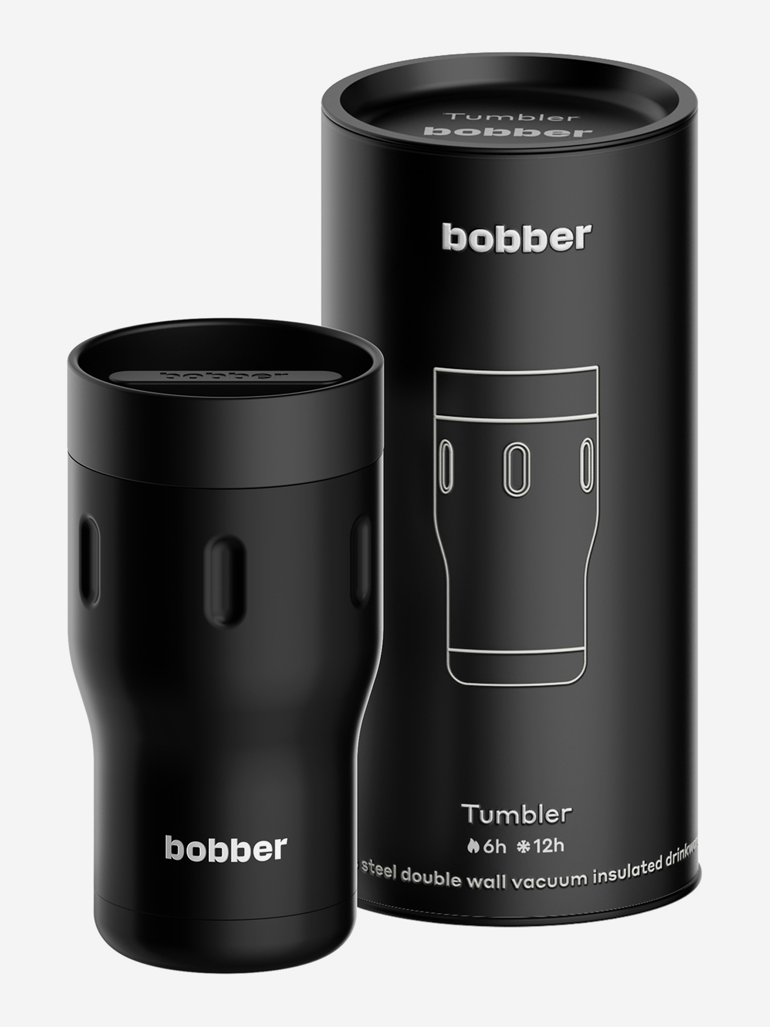 Изображение товара Вакуумная термокружка BOBBER Tumbler 350 мл для туризма и путешествий