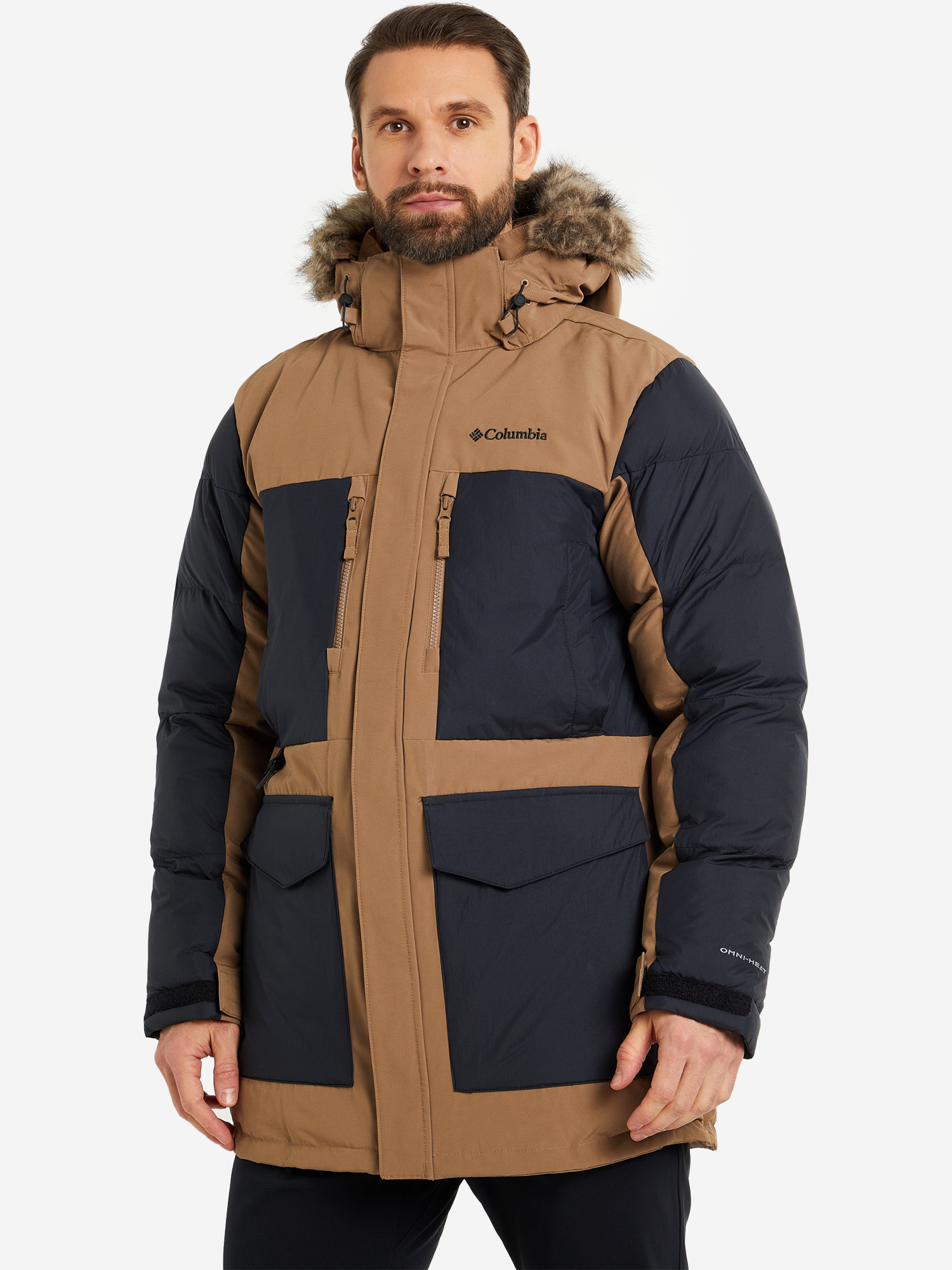 

Пуховик мужской Columbia Marquam Peak Fusion Parka, Коричневый