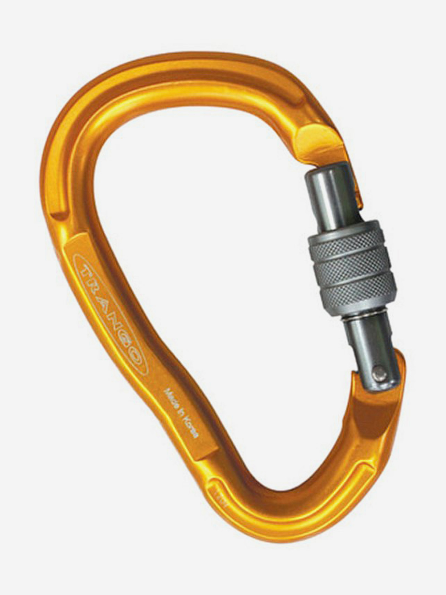 

Карабин TRANGO HMS K Lock, Желтый