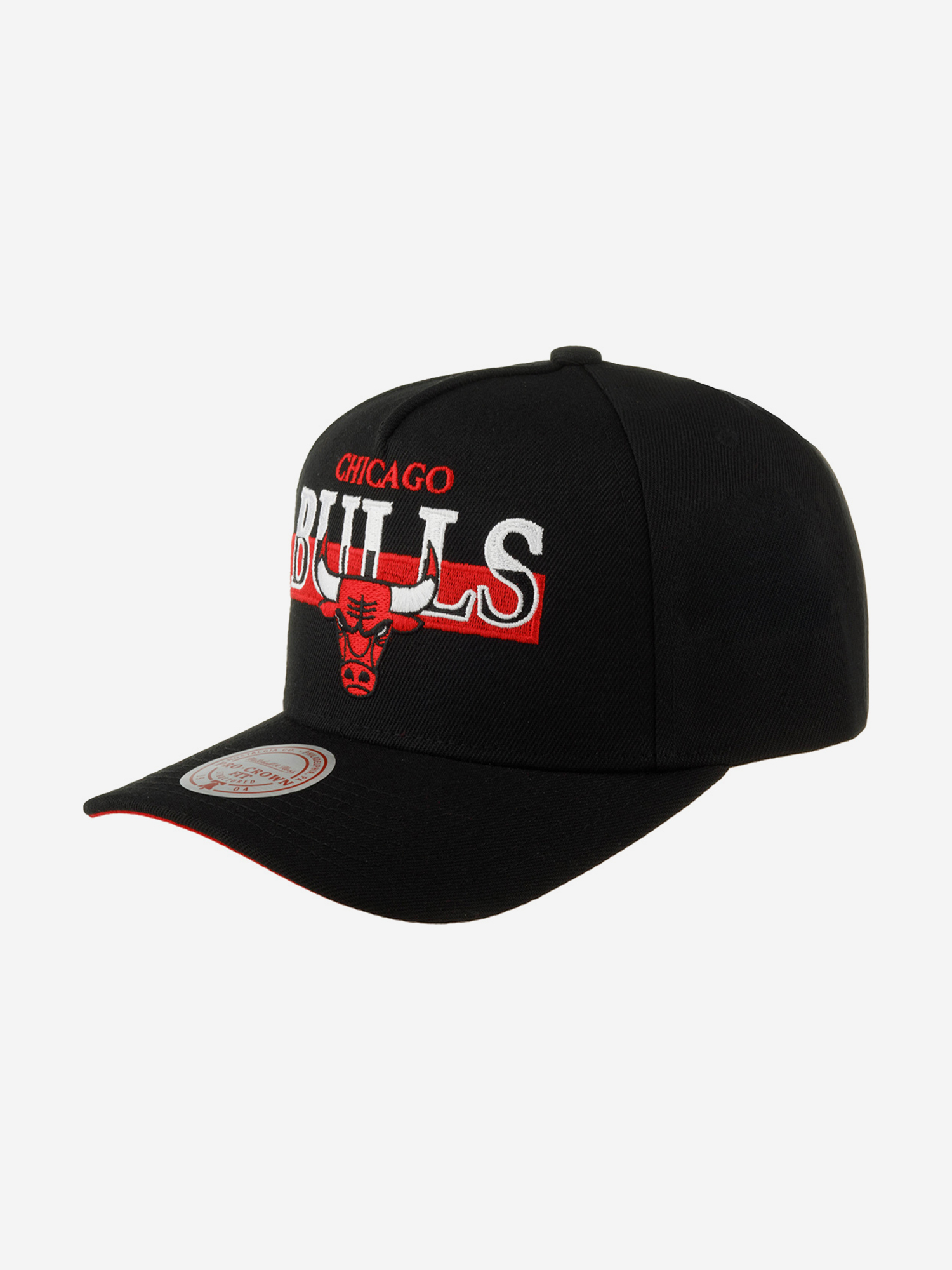 

Бейсболка MITCHELL NESS HP8405-CBUBLCK Chicago Bulls NBA (черный), Черный