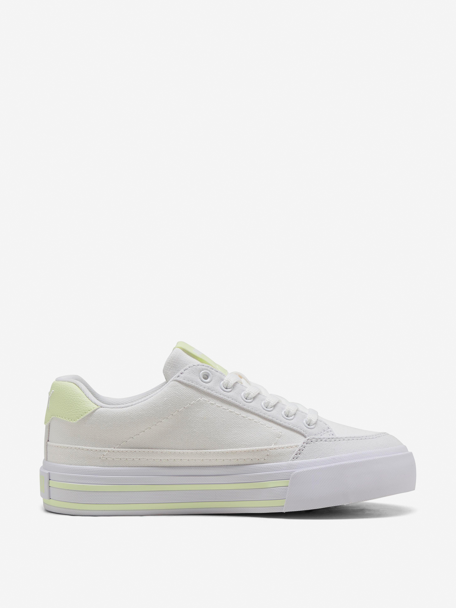 Кеды для девочек PUMA Court Classic Vulc Fs, Белый 3