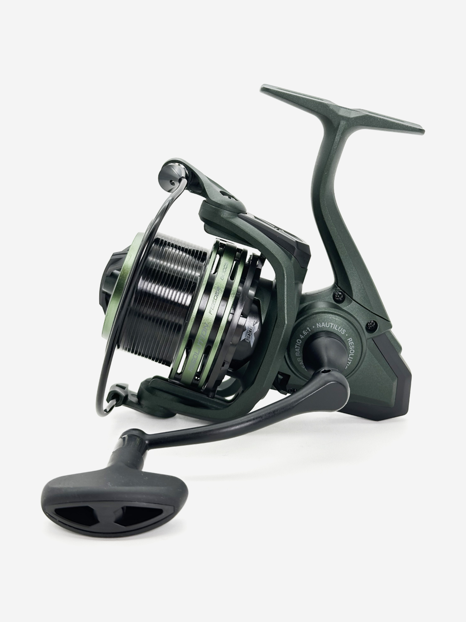 

Катушка для удочки Nautilus Resolution Feeder , Зеленый
