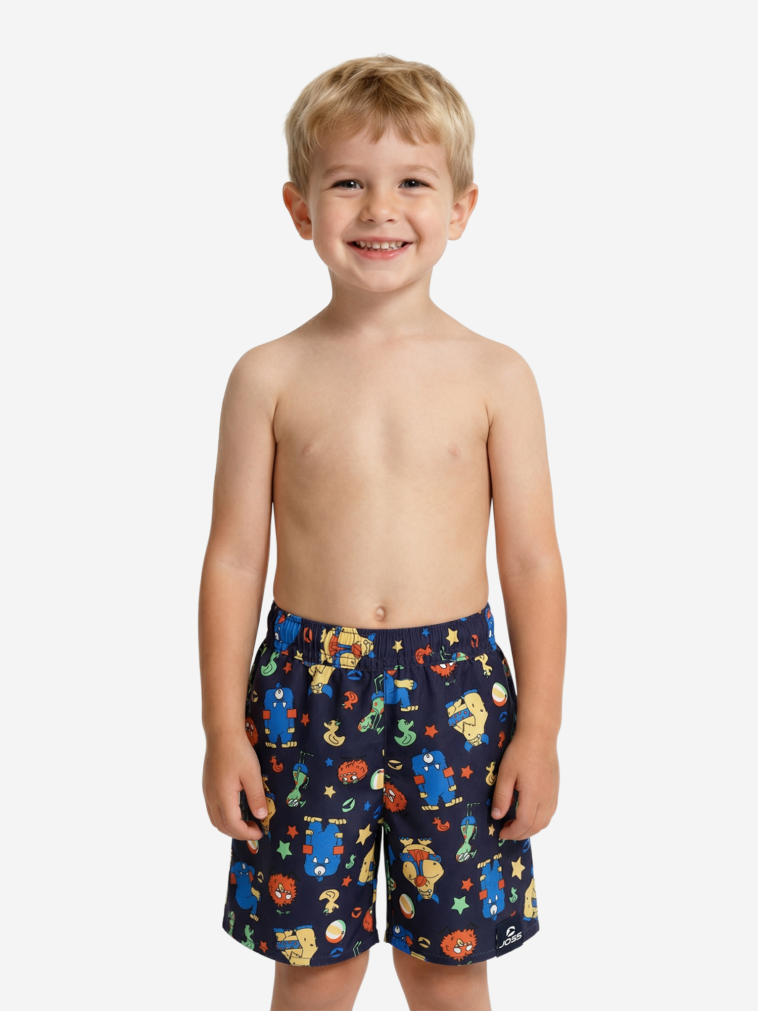 Изображение товара Шорты плавательные для мальчиков Joss средняя длина быстросохнущая ткань