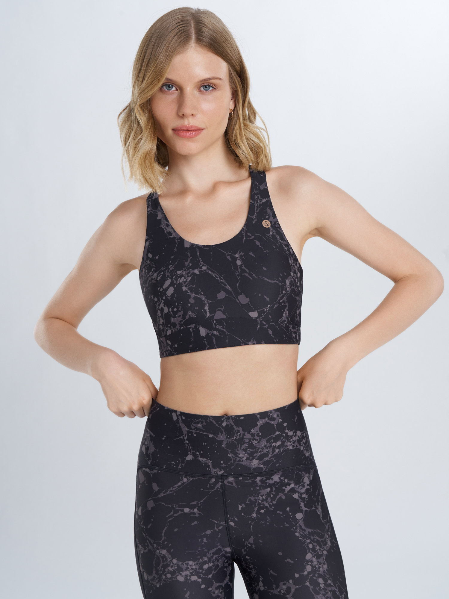 

Топ бра спортивный Sensana, Черный