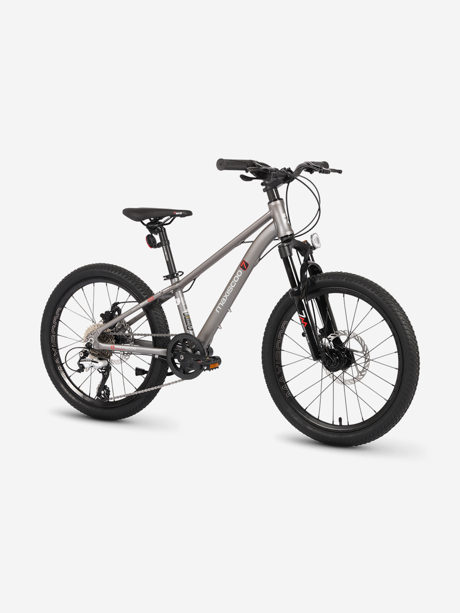 Изображение товара Велосипед детский Maxiscoo 7BIKE 20'' серый матовый, 2026