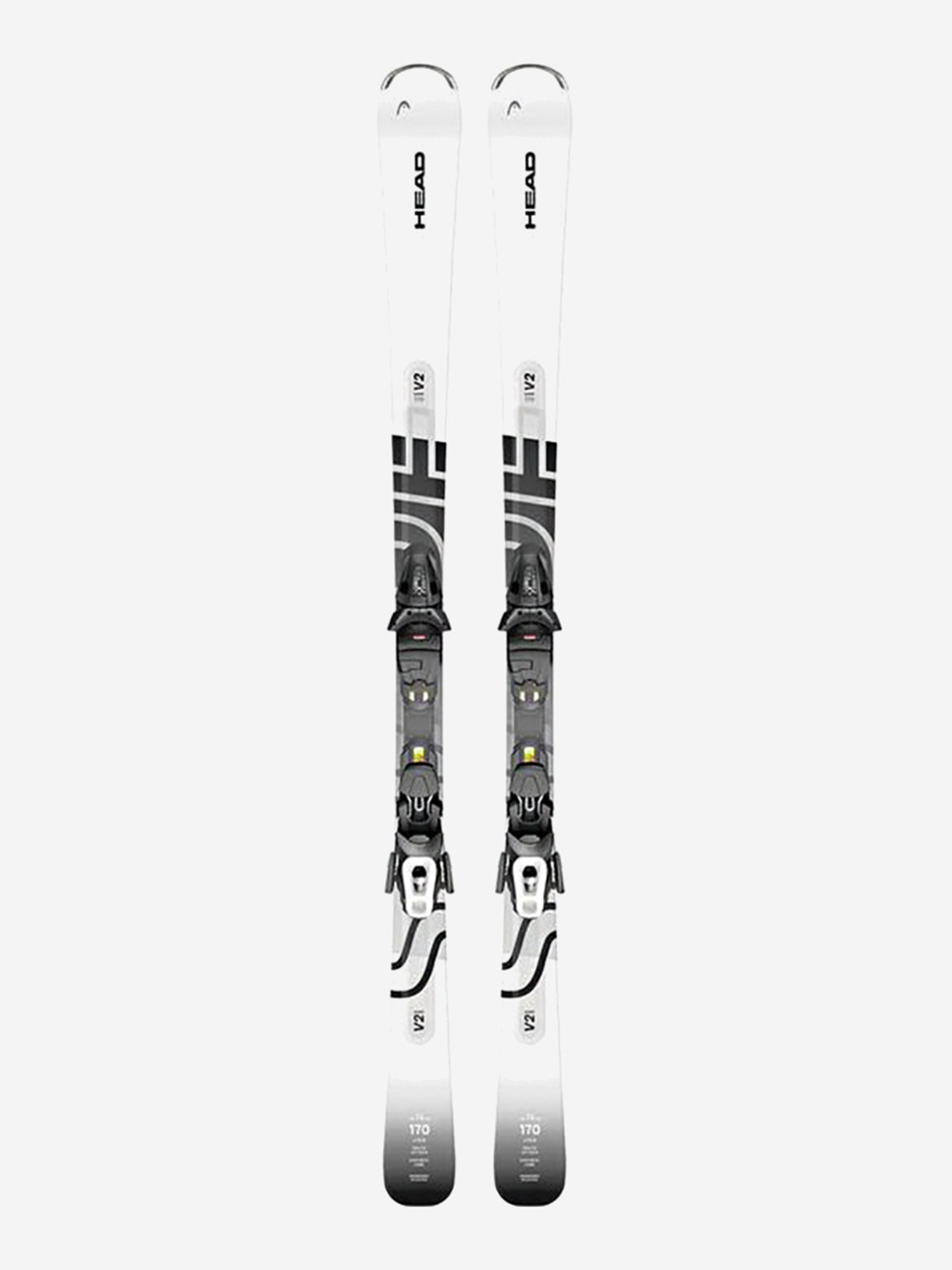 Изображение товара Горные лыжи с креплениями Head Shape V2 R AMT-PR 11 GW Black/Yellow 24/25