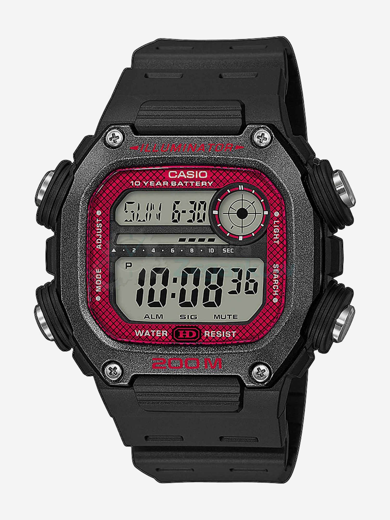 

Наручные часы Casio DW-291H-1B, Черный