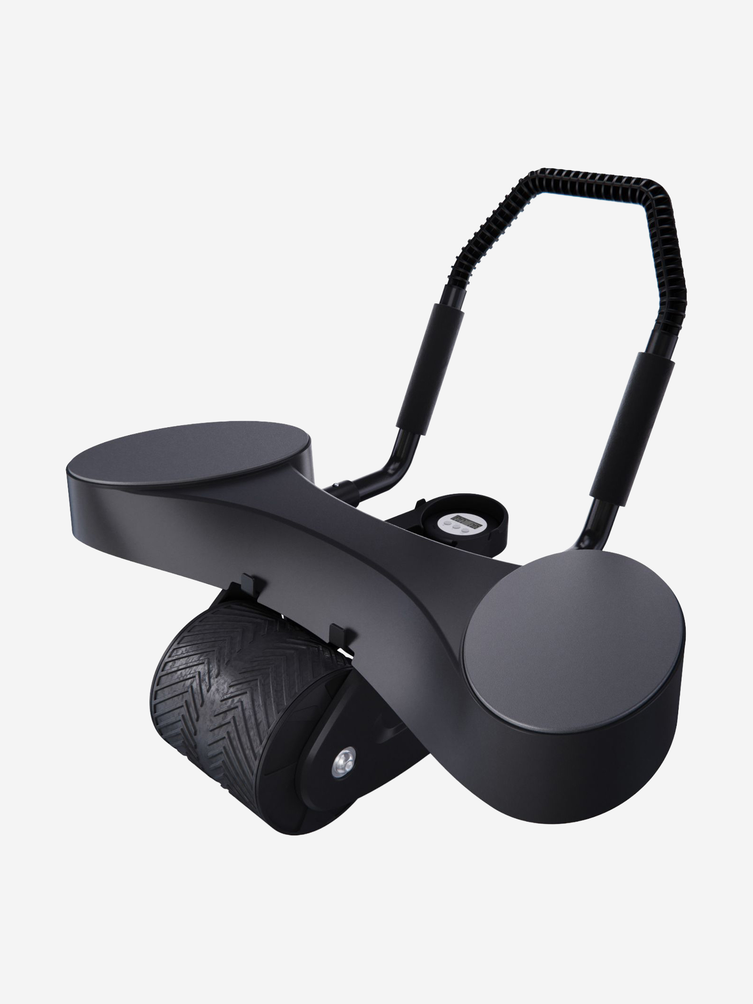 Изображение товара Тренажер для пресса AB Roller SND-Blck черный компактный фитнес-аксессуар