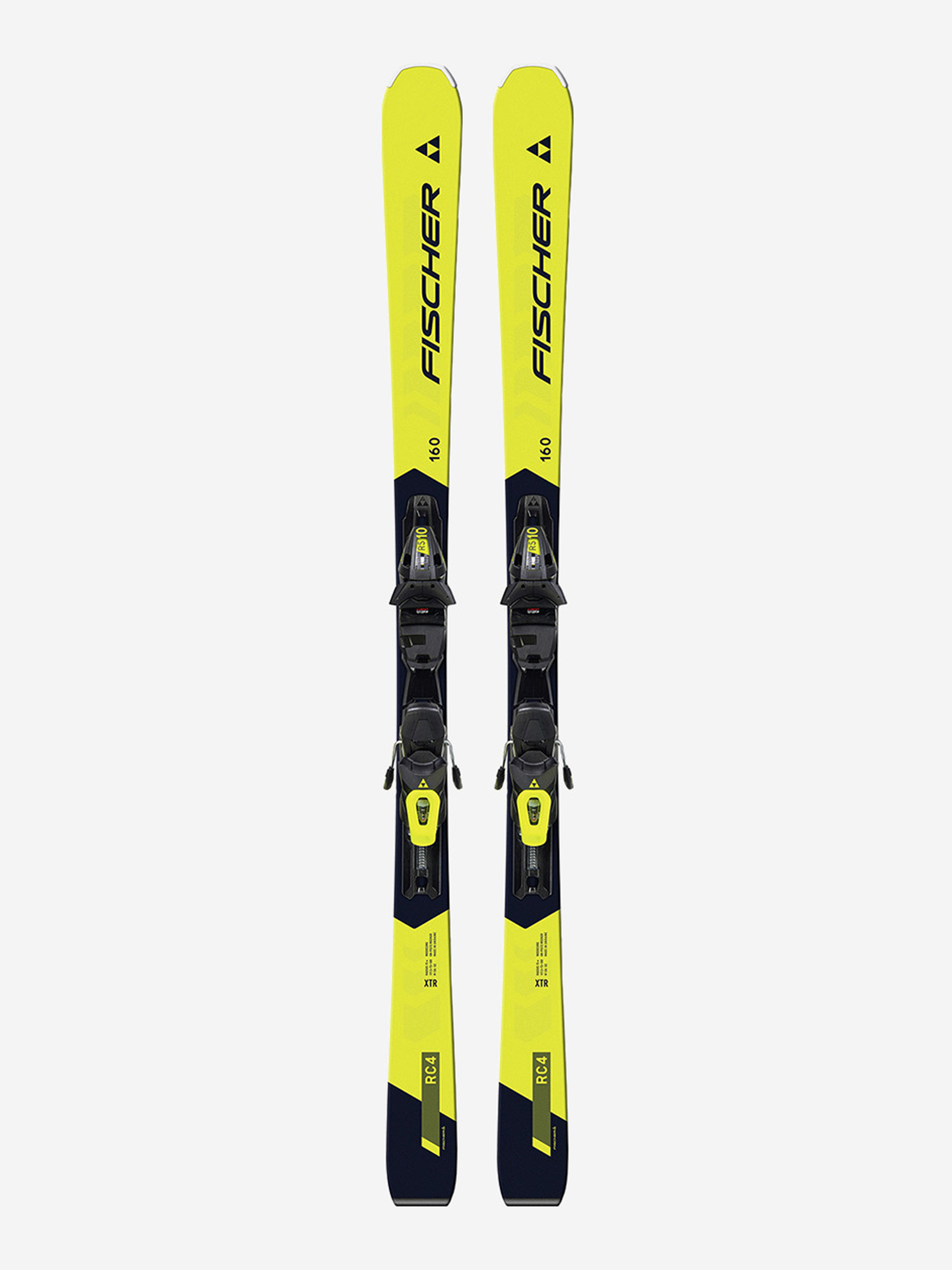 

Горные лыжи с креплениями Fischer RC4 XTR + RS 10 GW PR 24/25, Желтый