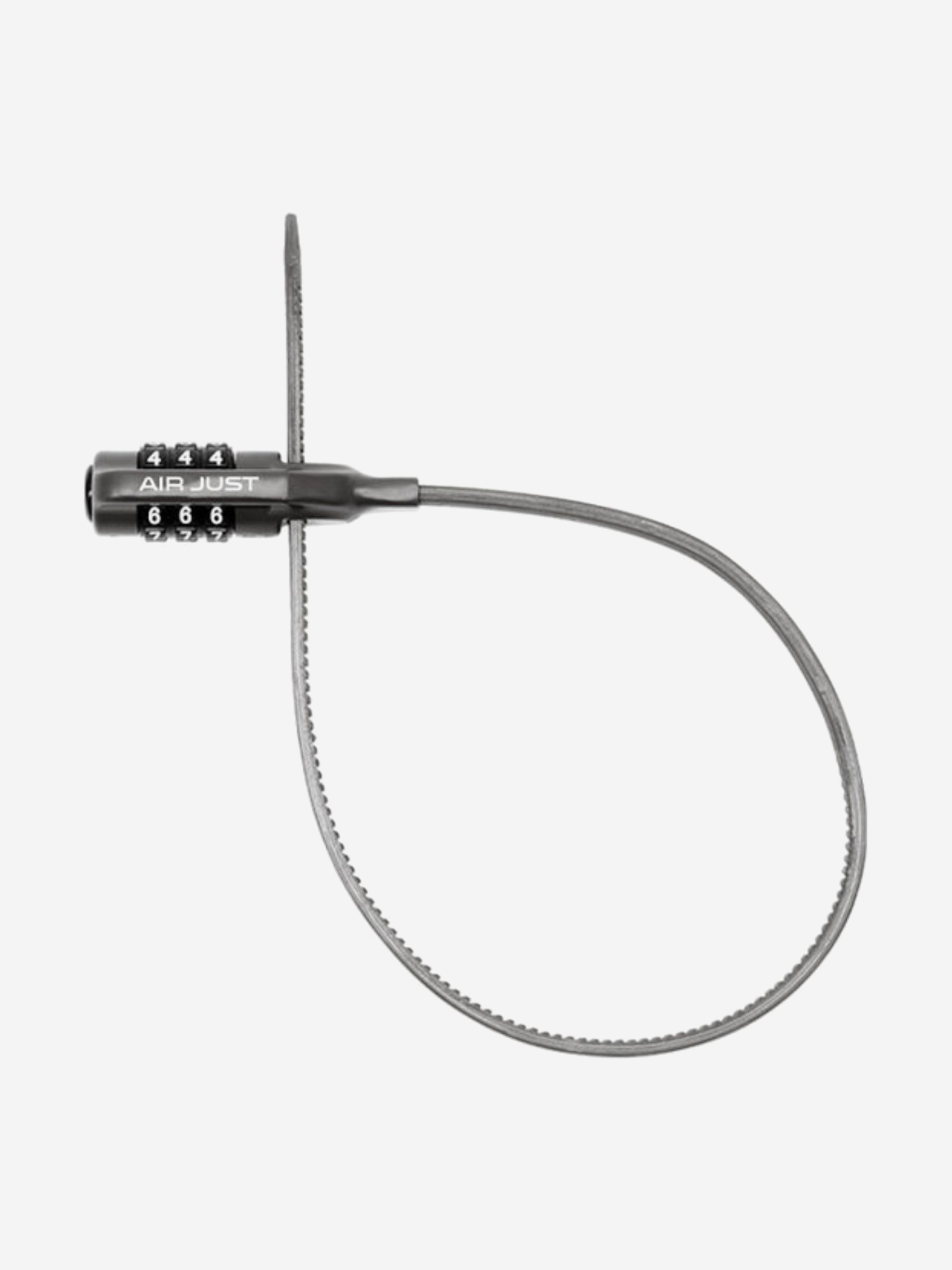 

Велосипедный замок Ulac Air Just Z-tie Lock Combo серый, Серый