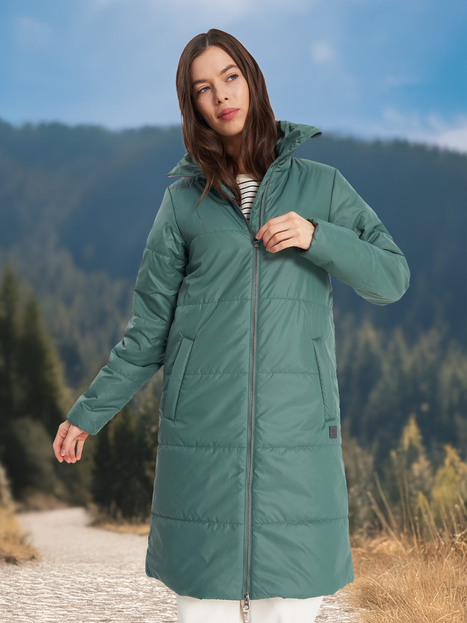 

Куртка утепленная женская Outventure, Зеленый