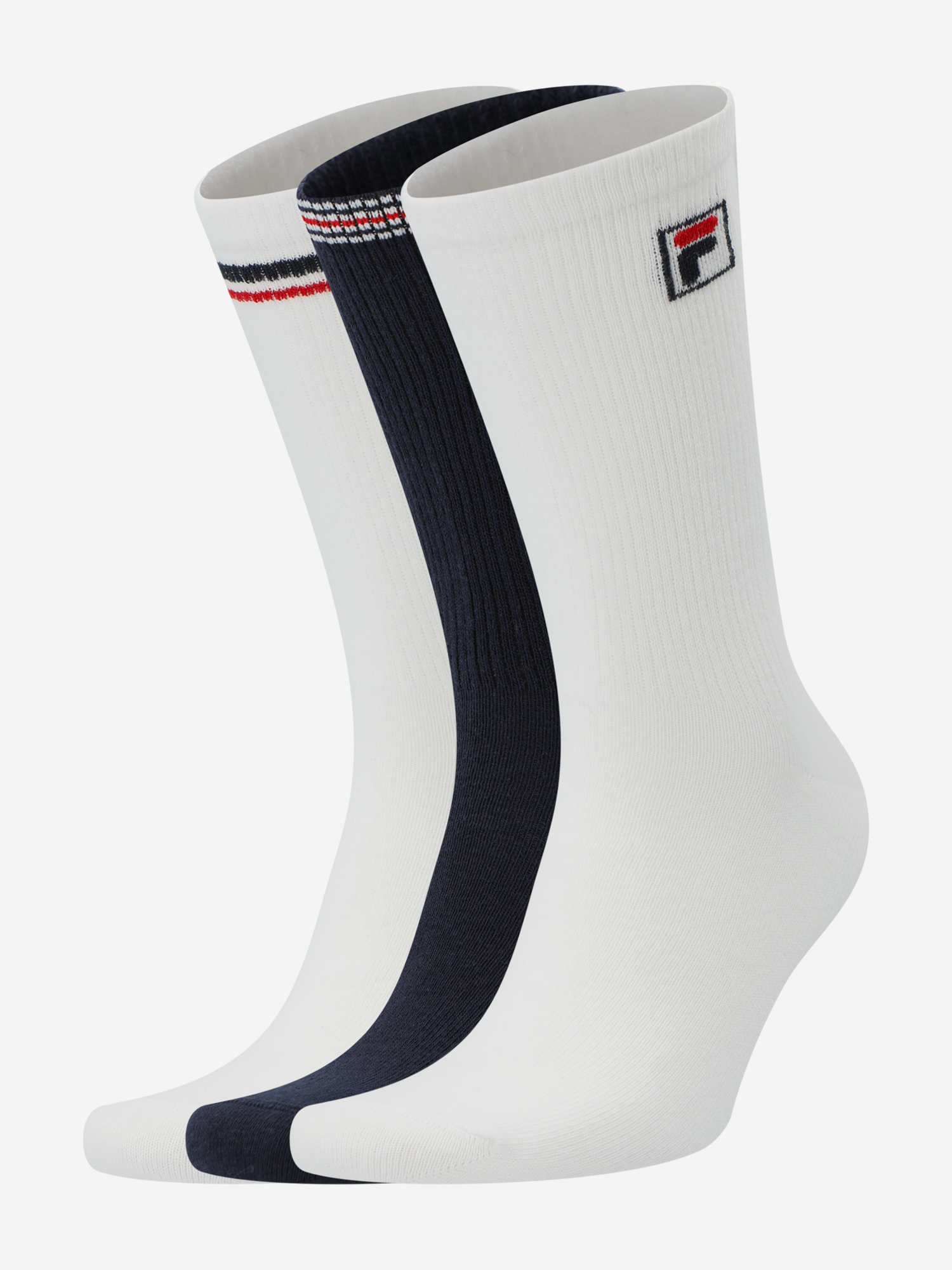 Изображение товара Носки FILA 3 пары Унисекс для фитнеса и тренинга лето и всесезонные