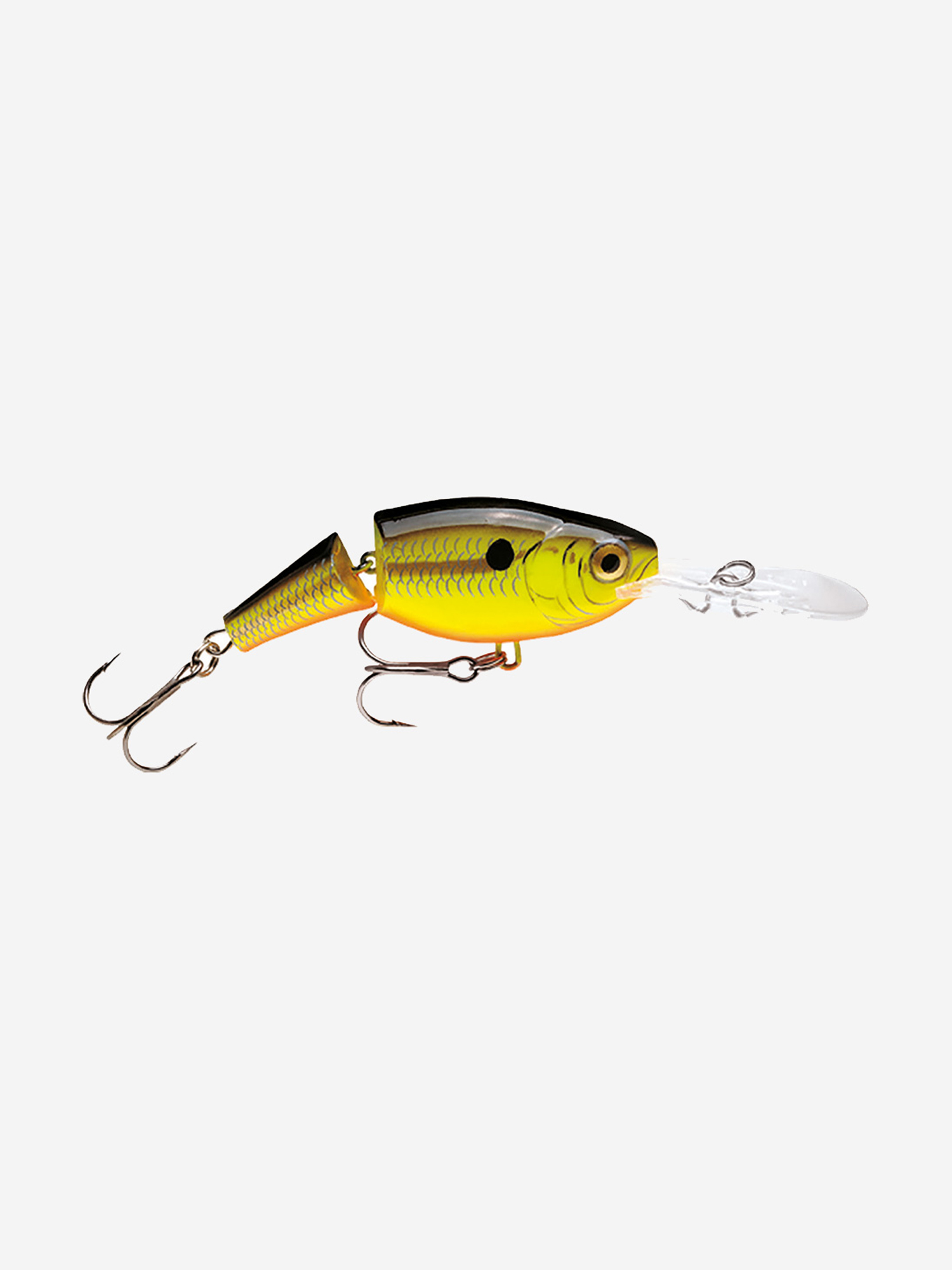 

Воблер для рыбалки Rapala Jointed Shad Rap 05, 5см, 8гр, цвет CB, нейтральный, Желтый