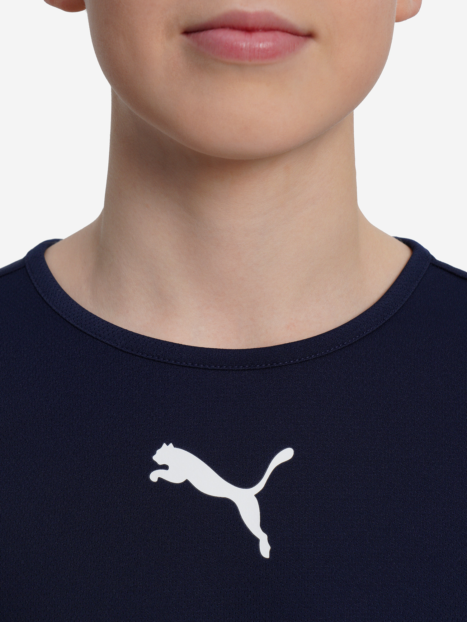 Футболка для мальчиков PUMA teamRISE Jersey, Синий 5