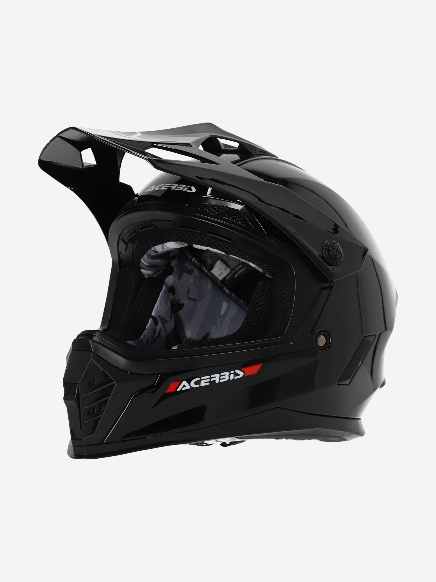 Шлем эндуро детский Acerbis RIDER JUNIOR Black, Черный