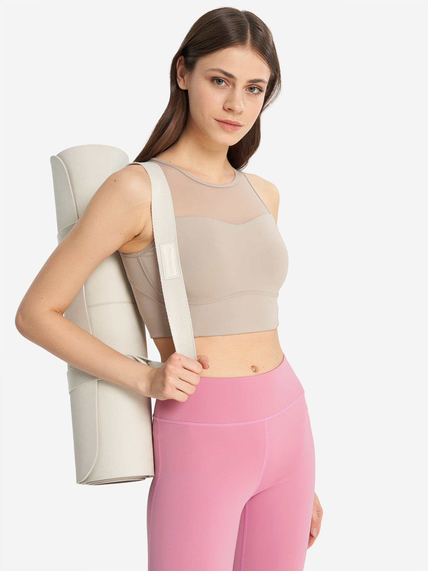 Топ бра спортивный Sensana, бежевый, арт. 140004s7w-t1