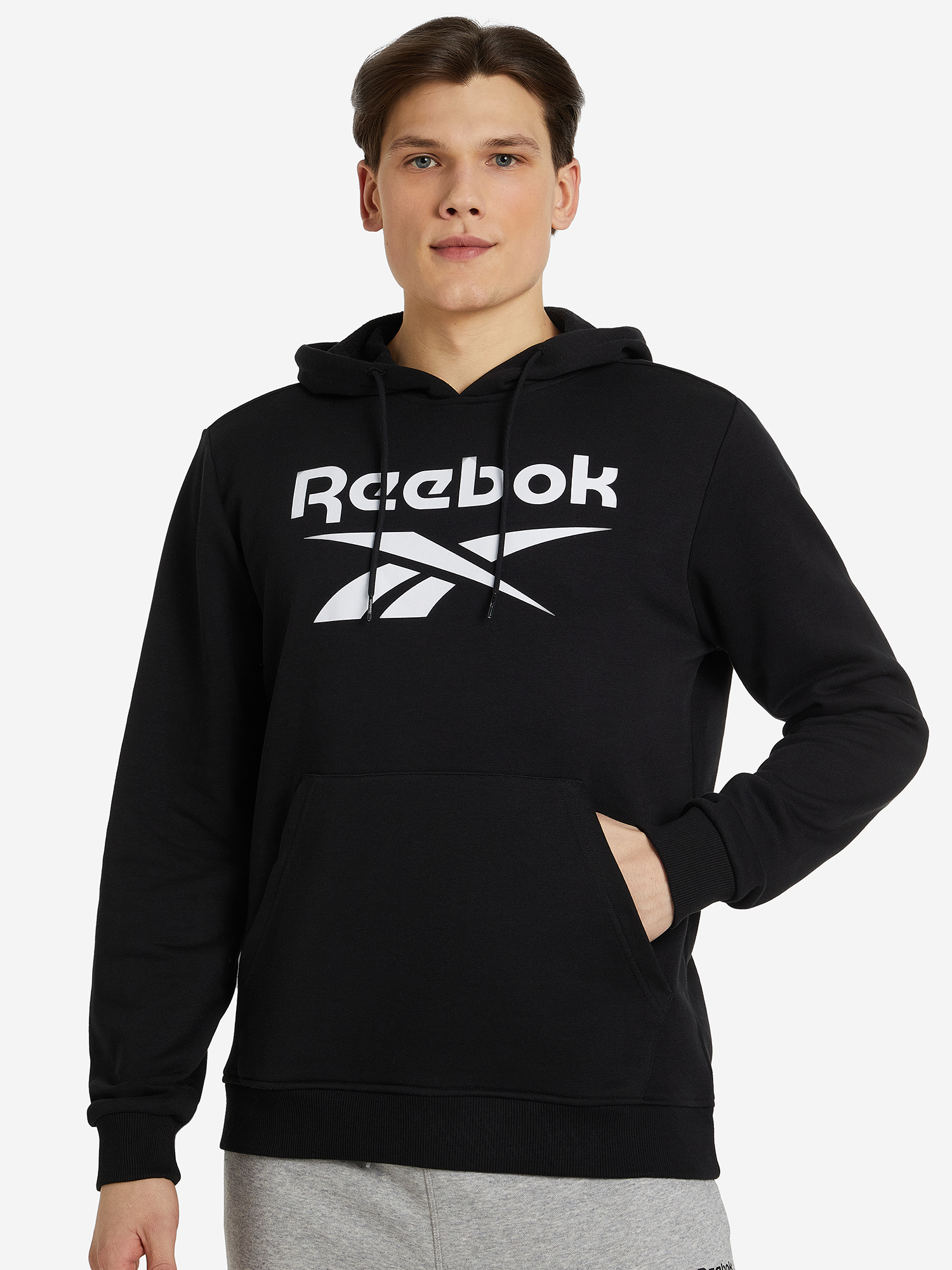 

Худи мужская Reebok Big Vector, Черный