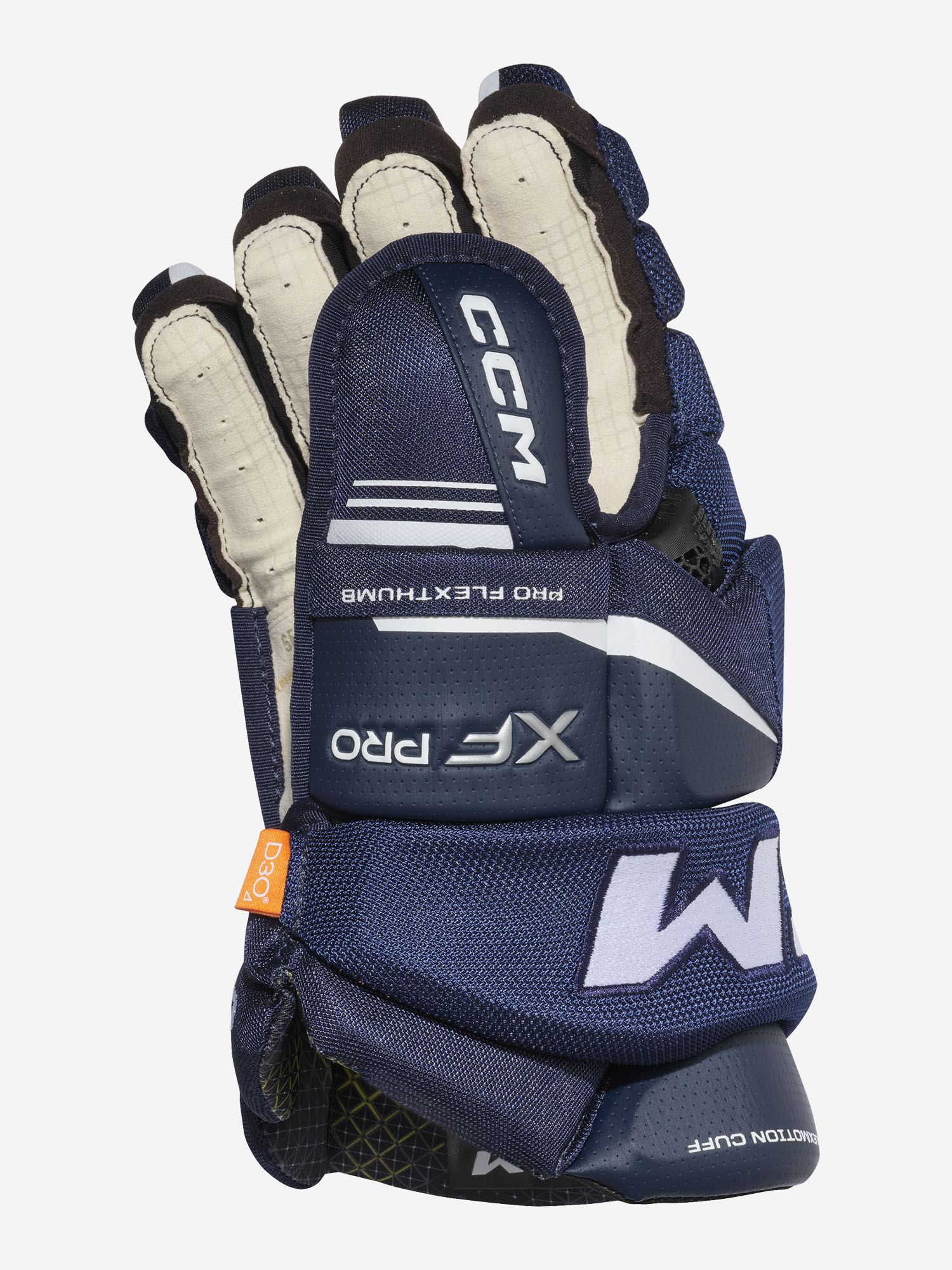 фото Перчатки хоккейные ccm tacks xf pro sr, синий