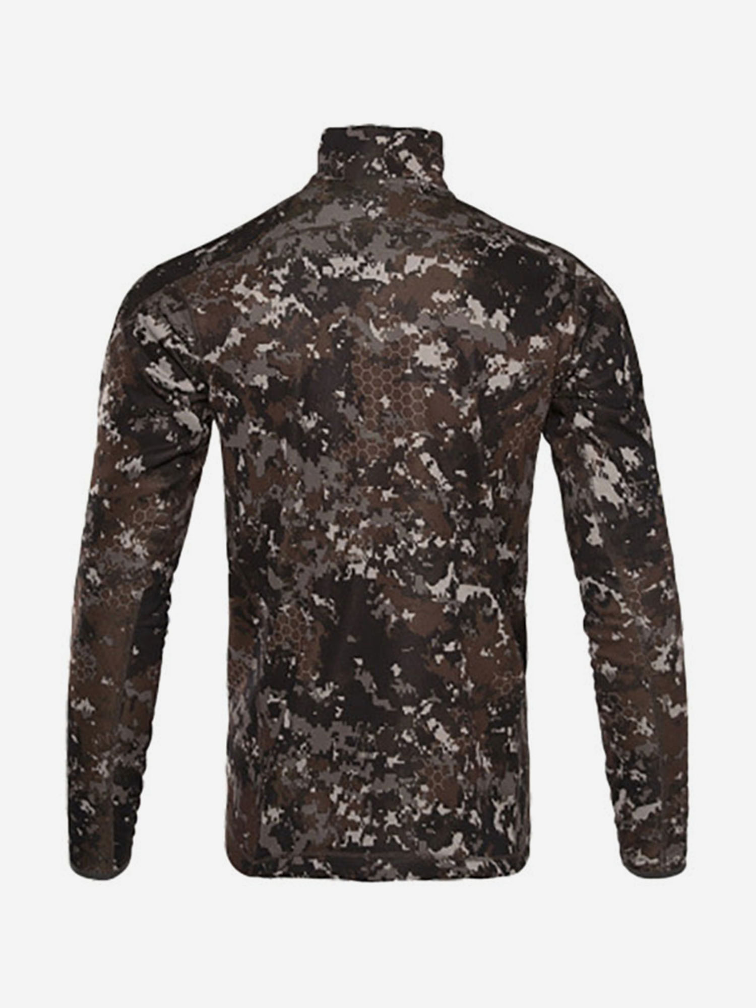 Толстовка FINNHUNT 1/2 Zip Universal Autumn Camo, Коричневый FH00130-01SZUJF3A-01, размер 60 - фото 4