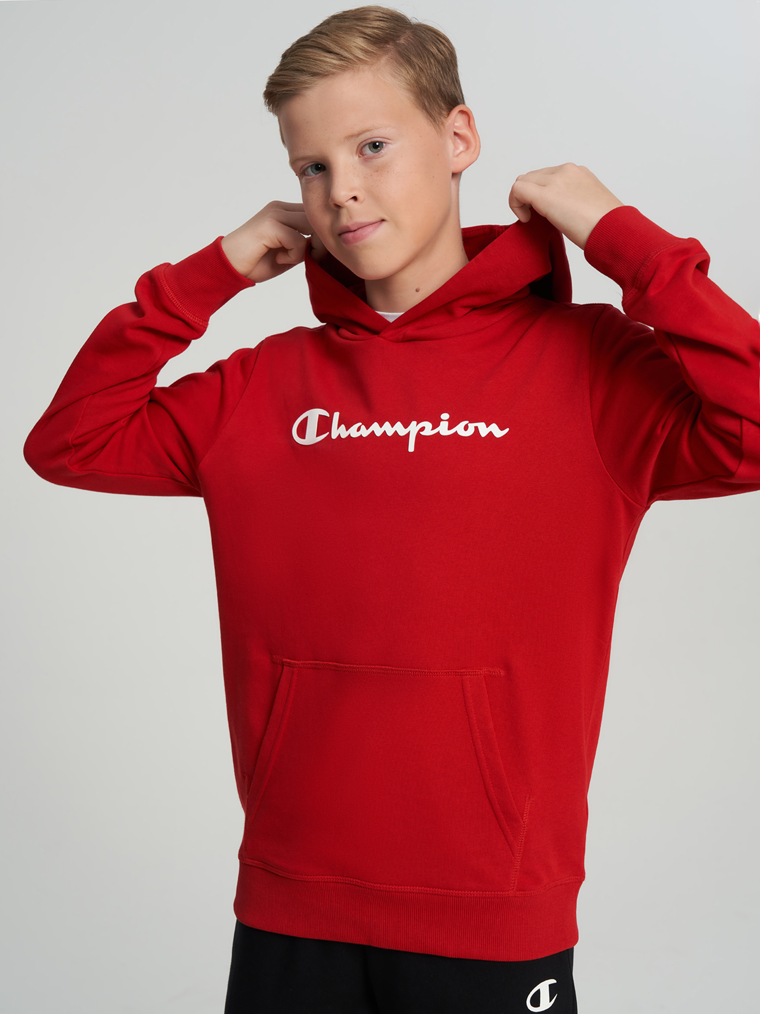 Худи для мальчиков Champion, Красный