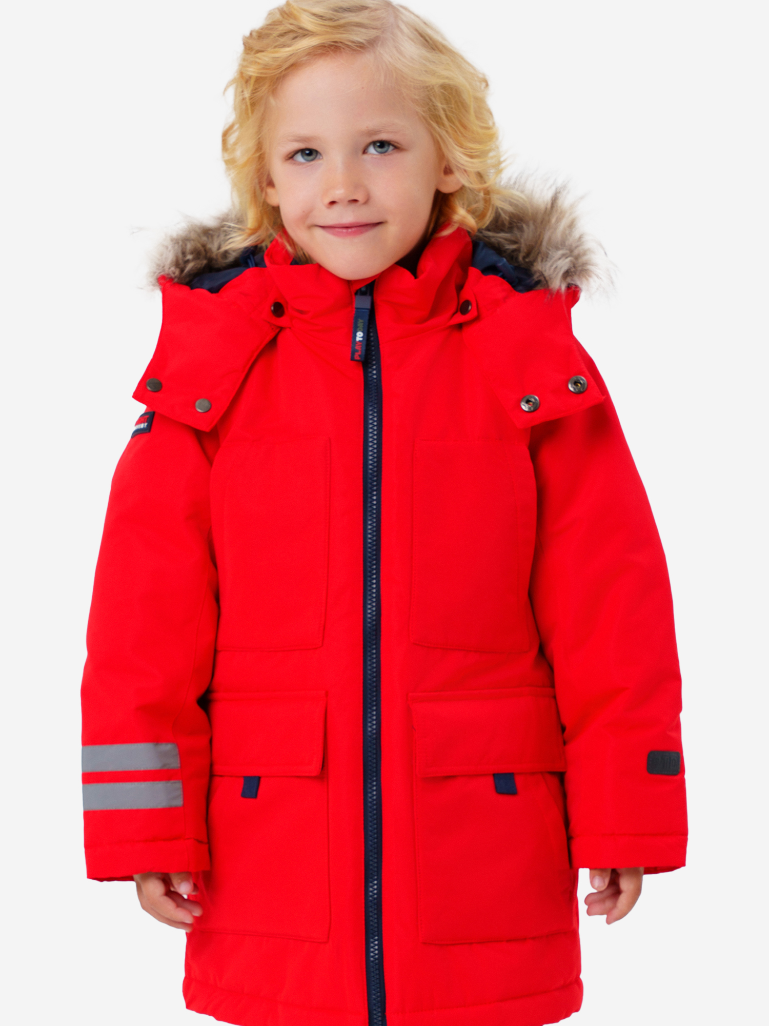 Изображение товара Зимняя куртка для мальчика PlayToday синтетический утеплитель, до -25°C