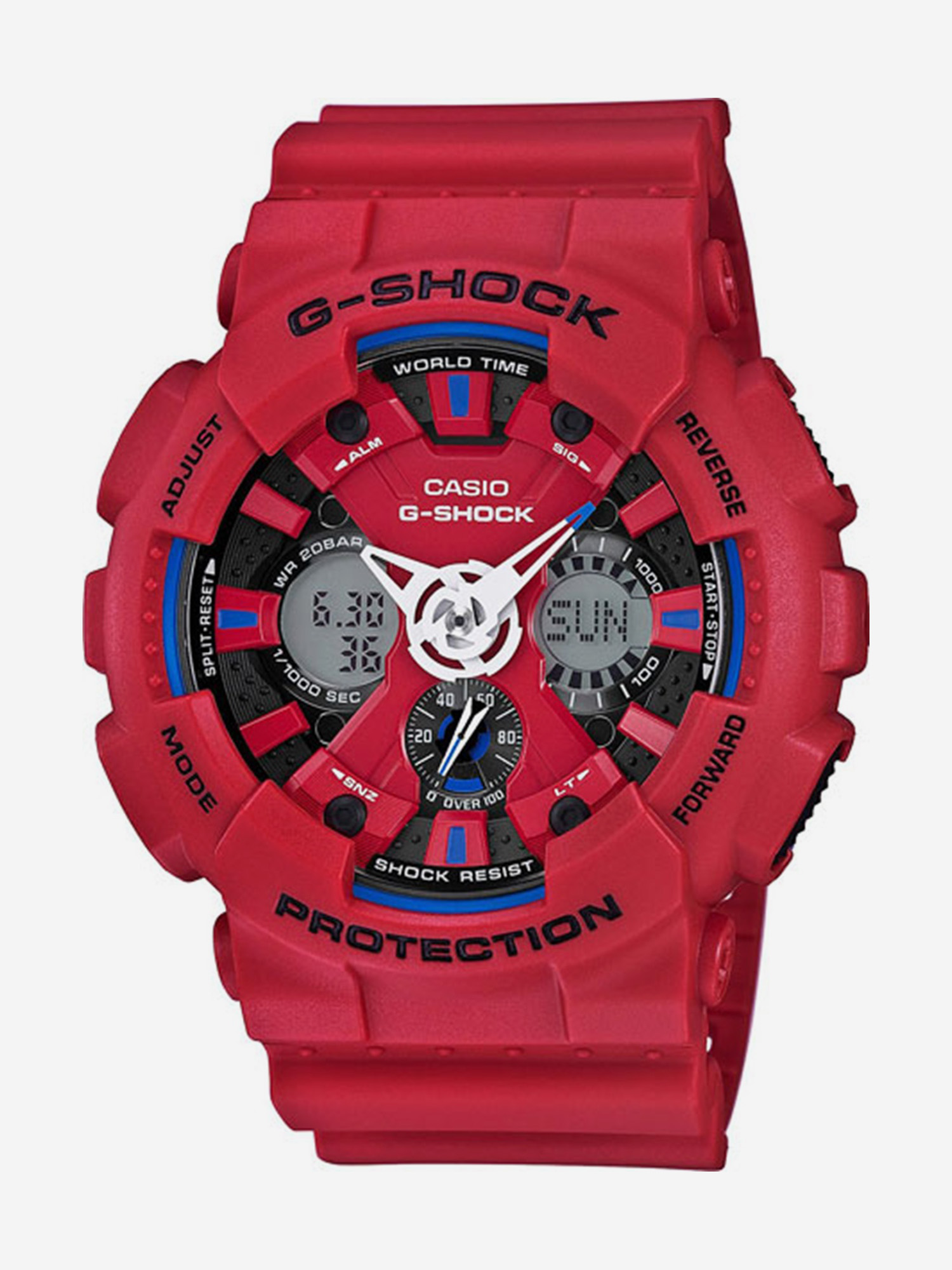 

Спортивные часы Casio GA-120TR-4A, Красный