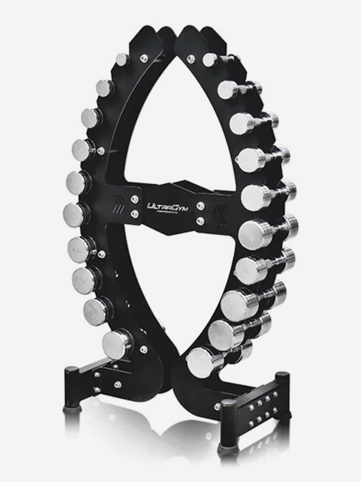 Изображение товара Стойка для гантелей UG-CL206 на 10 пар для силовых тренировок