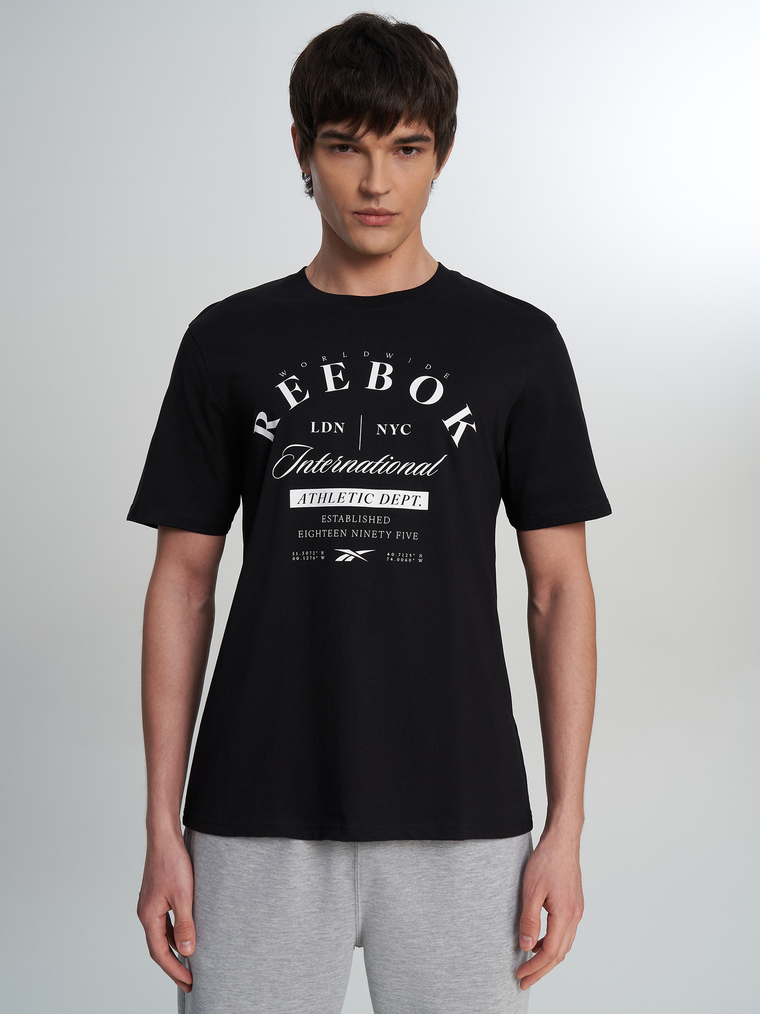 Футболка мужская Reebok, Черный 2