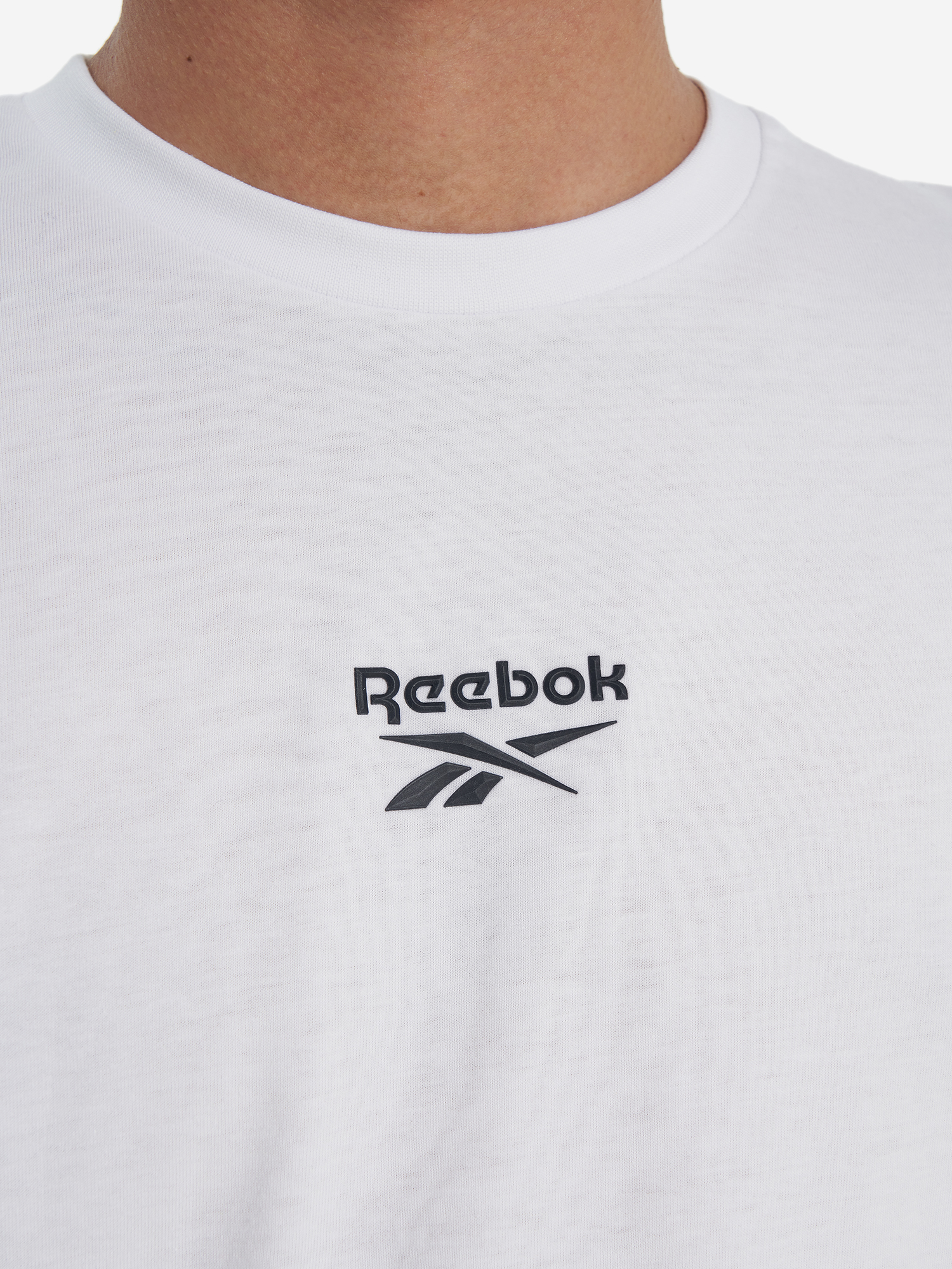 фото Футболка мужская reebok adrian, белый