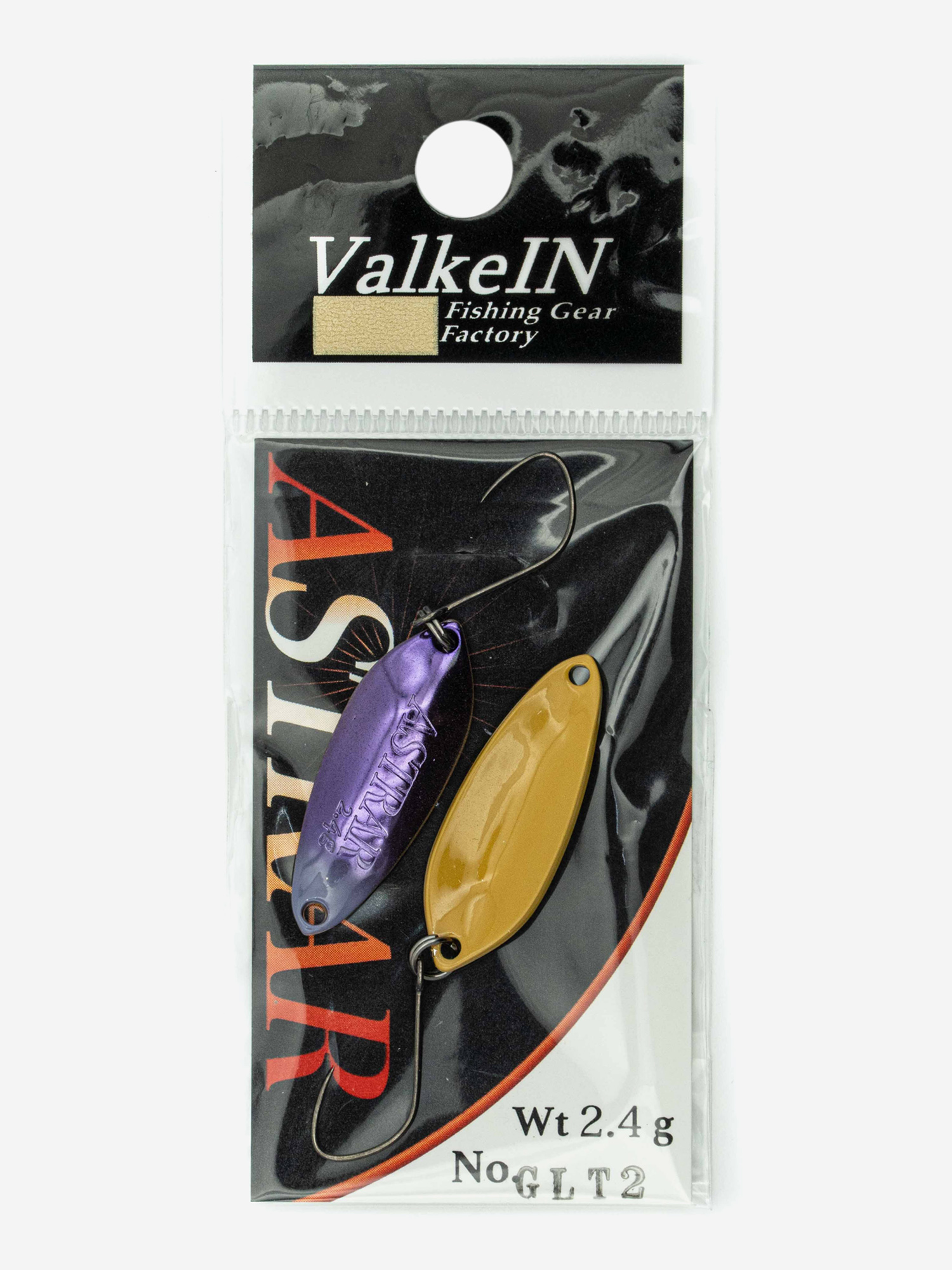 

Блесна VALKEIN ASTRAR 2.4гр цвет GLT2, Мультицвет
