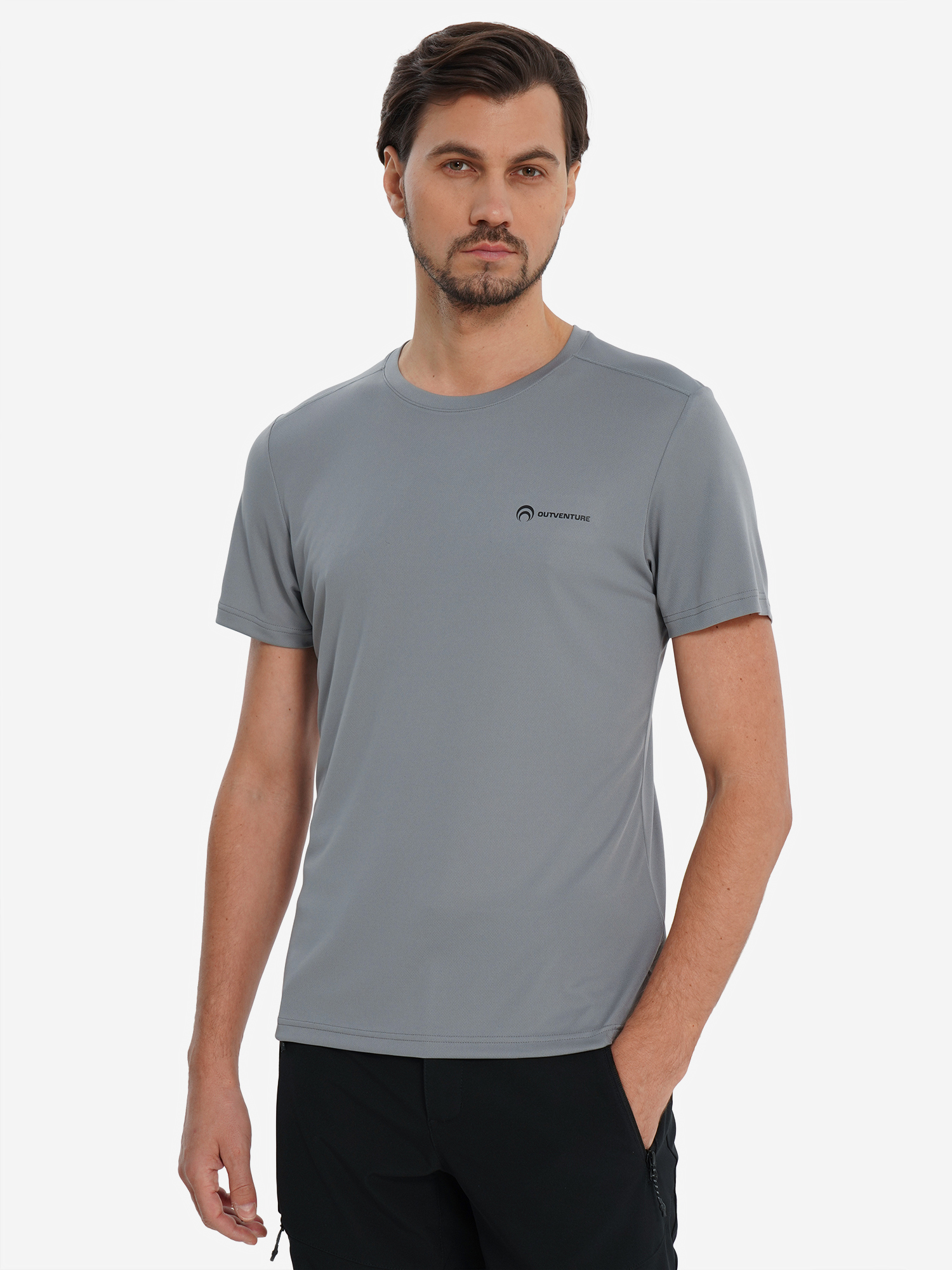 Футболка Outventure Серая, серый, арт. 35537