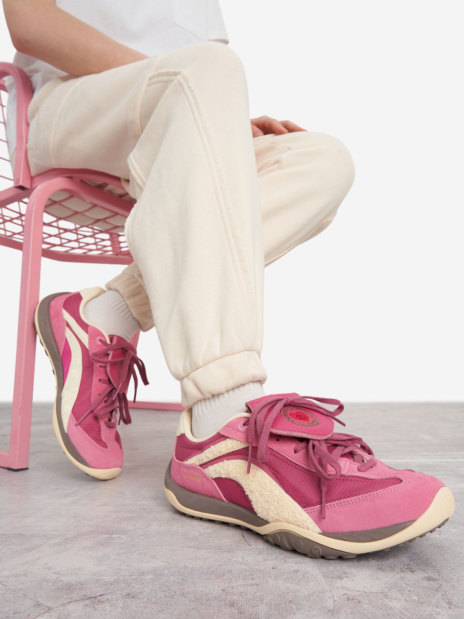 Кроссовки Li-Ning Flow, фиолетовый, арт. 33462