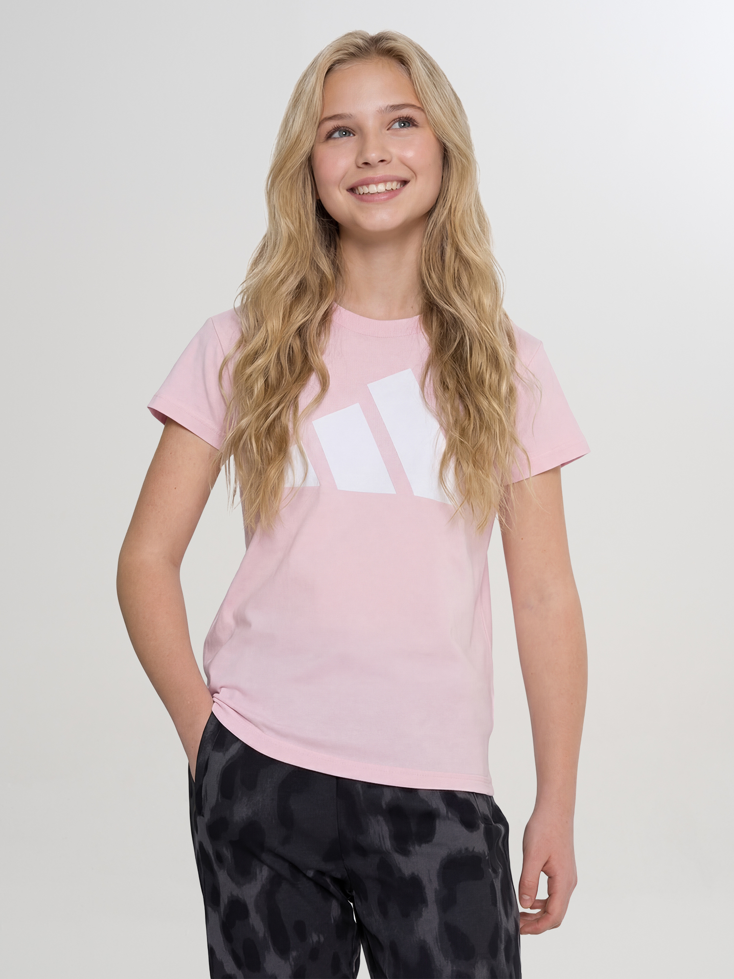 

Футболка для девочек Adidas, Розовый