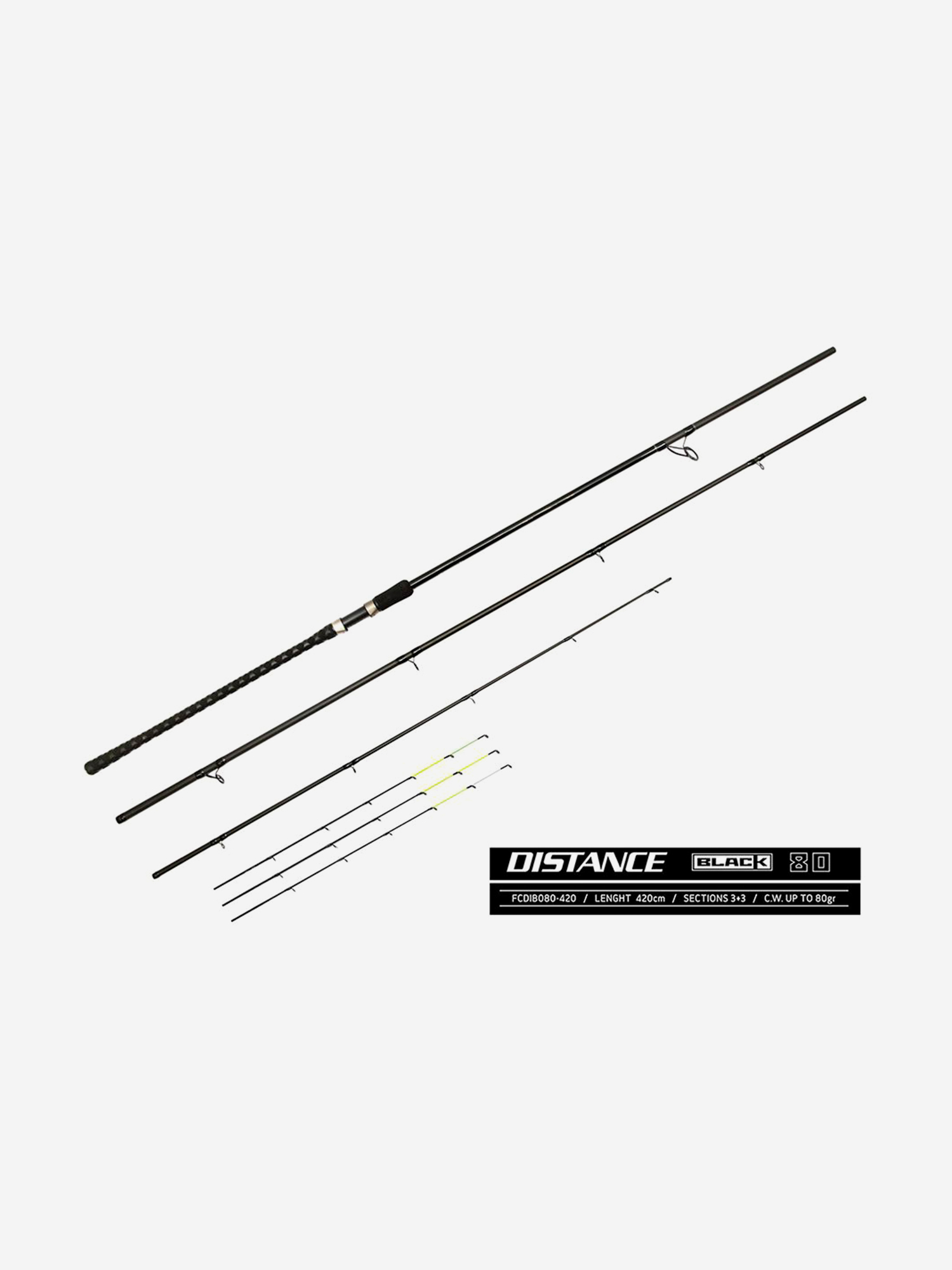 Изображение товара Удилище фидерное Feeder Concept Distance BLACK 080 4.20