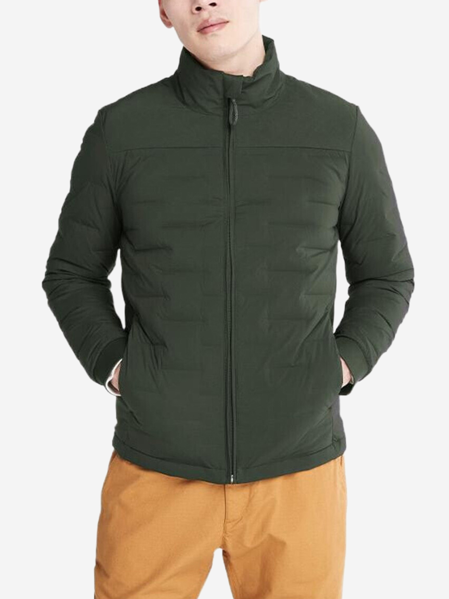Изображение товара Пуховик Timberland Down Jacket Men's Green 50-70 см теплый зимний спортивный стиль